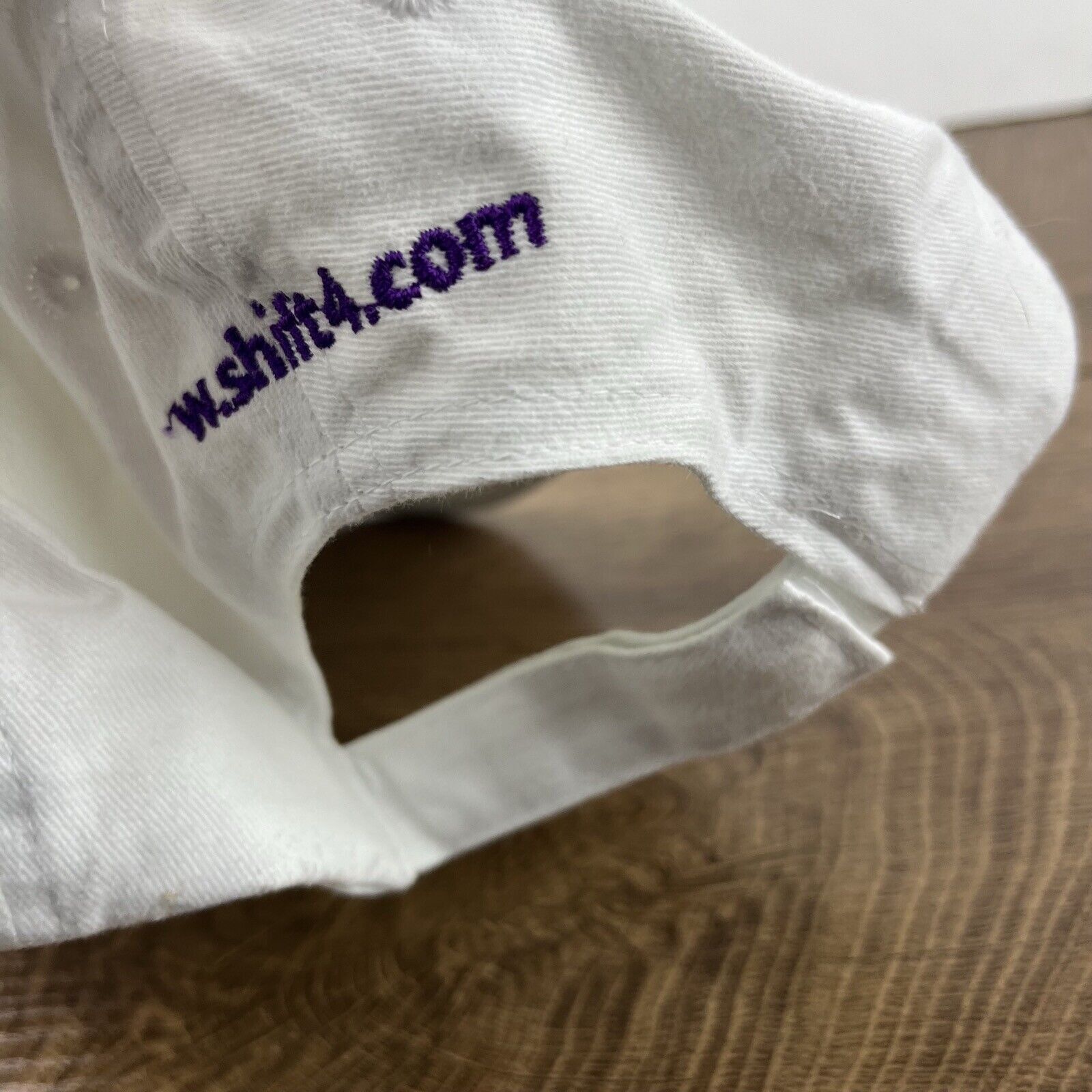 Other Shift 4 White Baseball Cap Hat White Adjustable Hat White Ad Size ONE SIZE - 11 Thumbnail