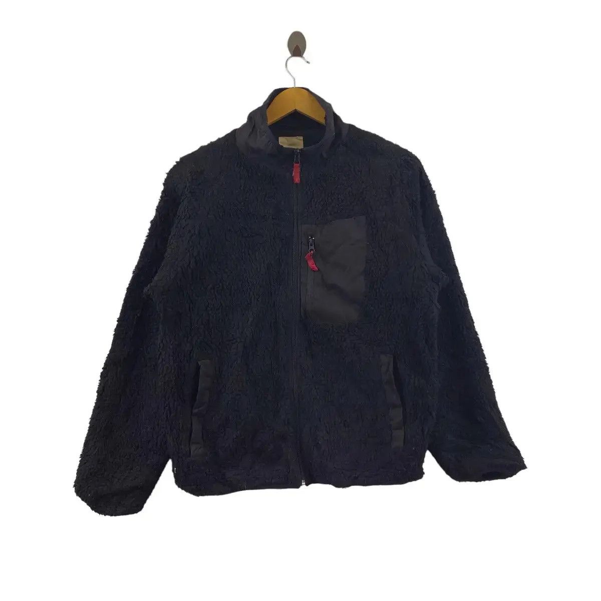 Vintage CORISCO GENERAL Retro X Pocket Deep Pile Fleece Jacket Size US M / EU 48-50 / 2 - 1 Thumbnail