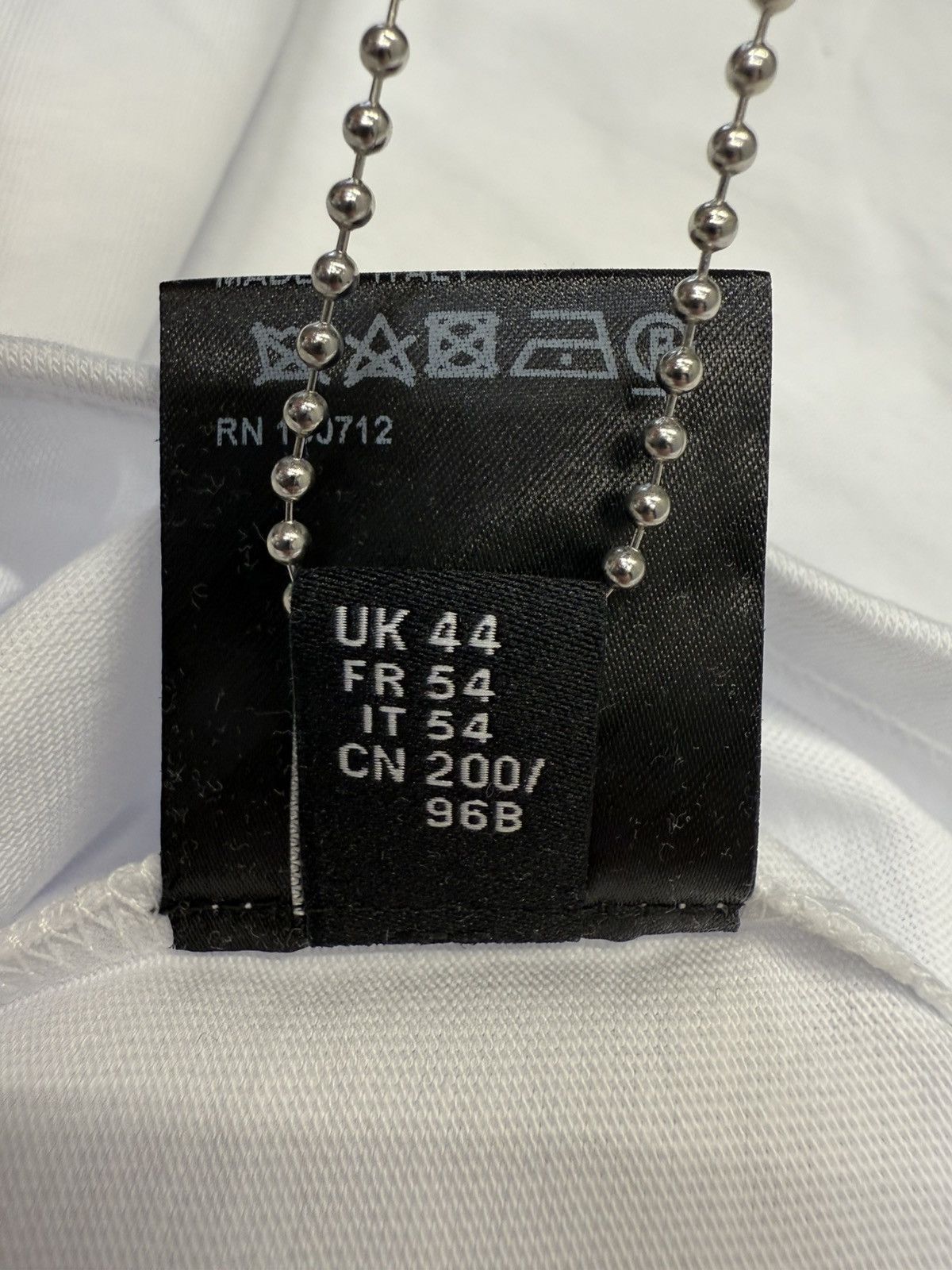 Amiri Amiri Micro MA Bar Tee White Size US XXL / EU 58 / 5 - 8 Thumbnail