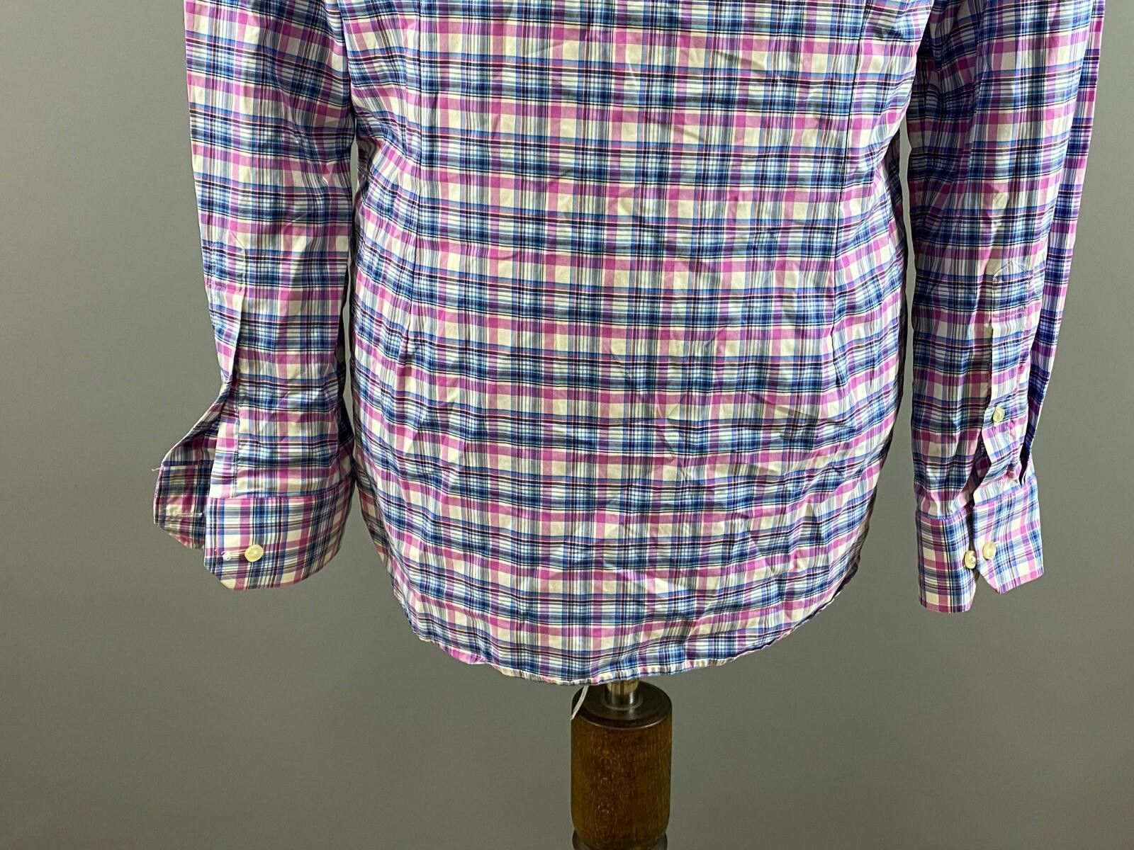 Eton Eton Contemporary Multicolor Check Shirt Size 42 / 16.5 Size US M / EU 48-50 / 2 - 12 Thumbnail