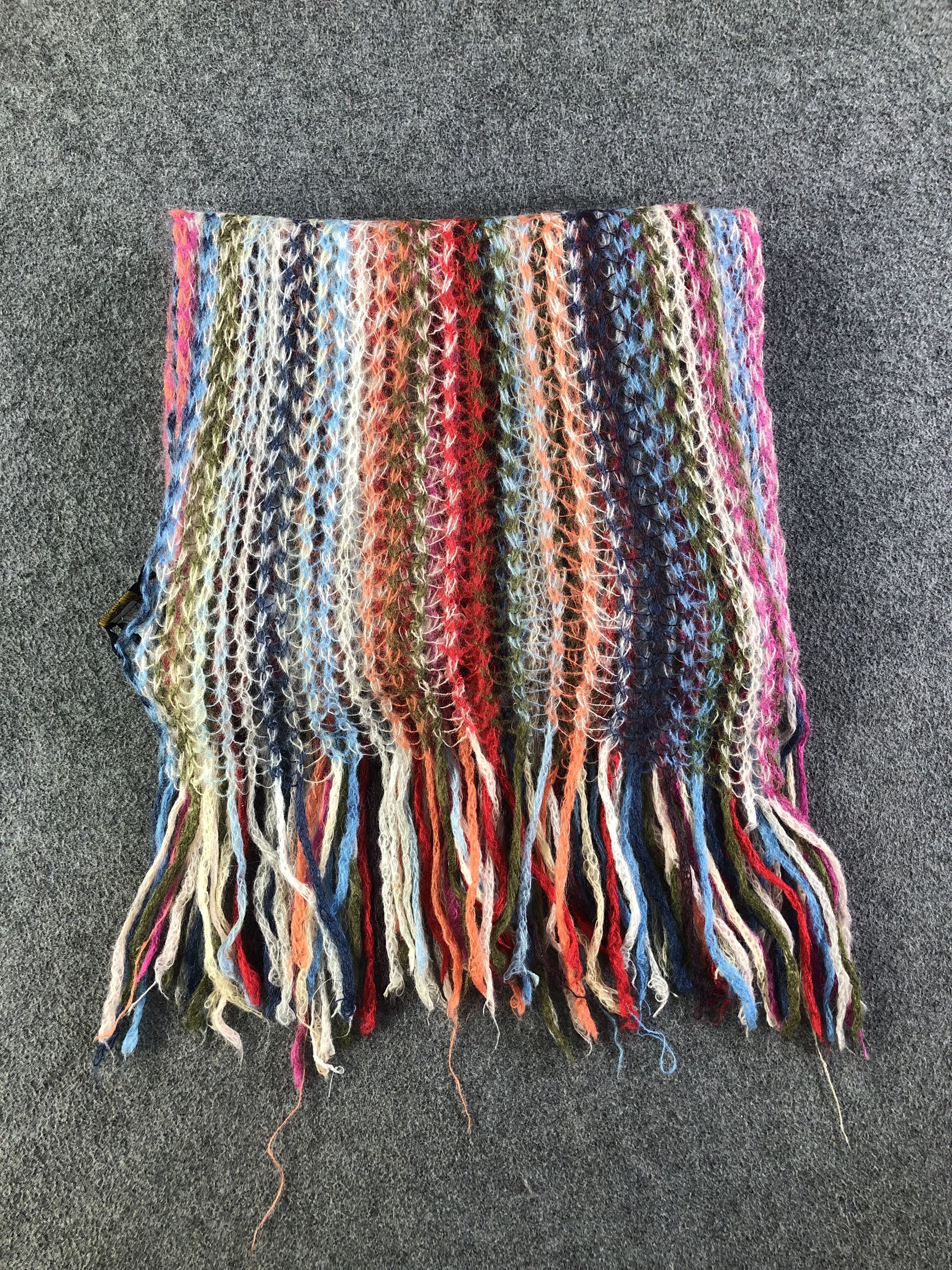 Vintage Glen Prince Mohair Scarf / Muffler / Neckwear Size ONE SIZE - 6 Thumbnail