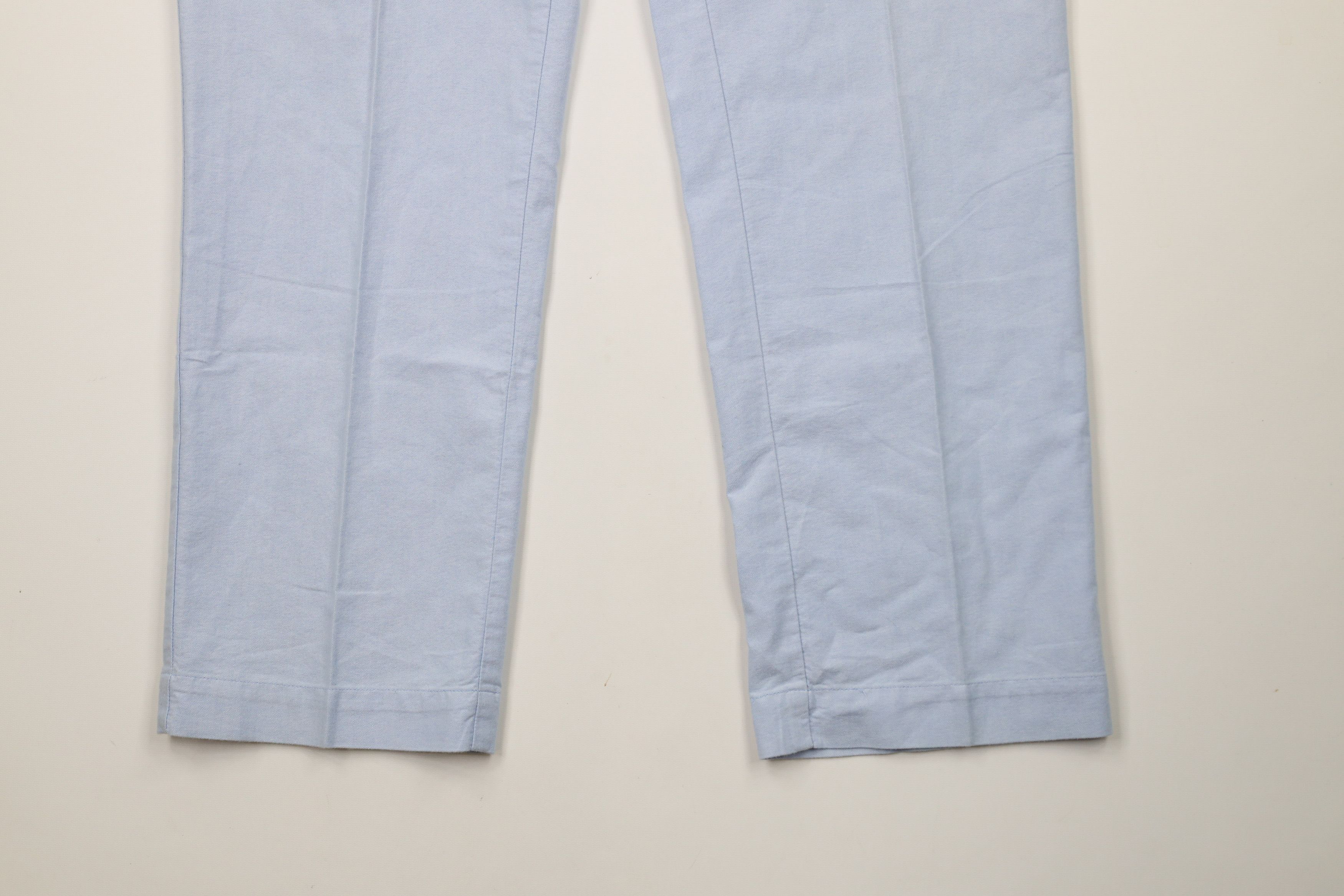 Ralph Lauren × Vintage Vintage 90s Ralph Lauren Oxford Chino Pants Blue Cotton Size US 36 / EU 52 - 4 Thumbnail