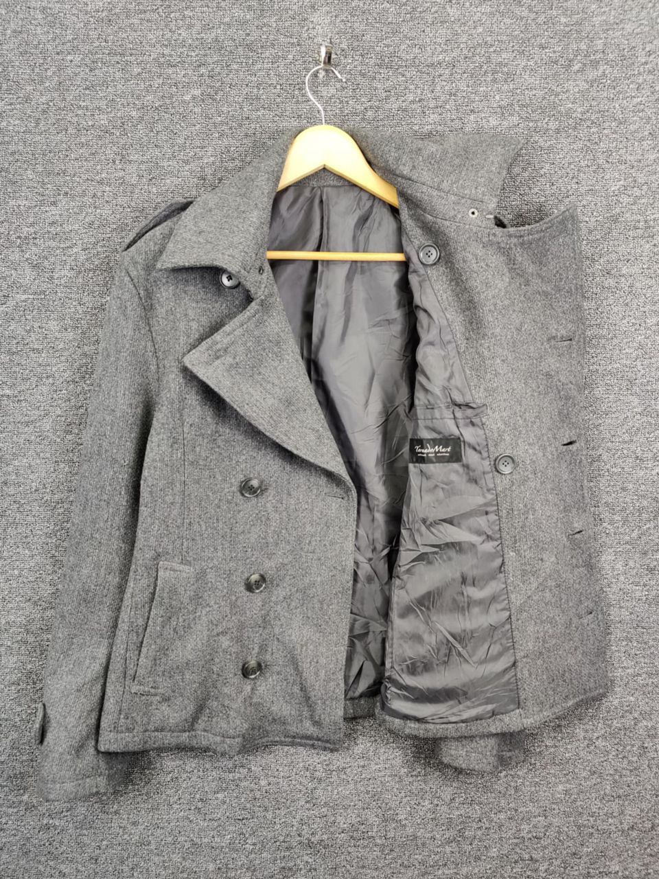 Tornado Mart Vintage Tornado Mart Wool Double Breasted Jacket Size US M / EU 48-50 / 2 - 7 Thumbnail