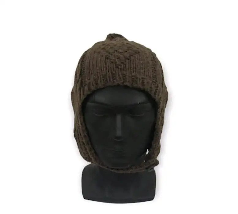 Japanese Brand × Vintage Japanese Brand Knit Earflap Beanie Hat Size ONE SIZE - 2 Thumbnail