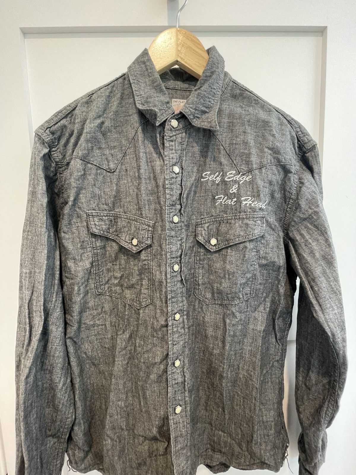Self Edge × The Flat Head Self Edge + The Flat Head Shirt Size US M / EU 48-50 / 2 - 2 Thumbnail