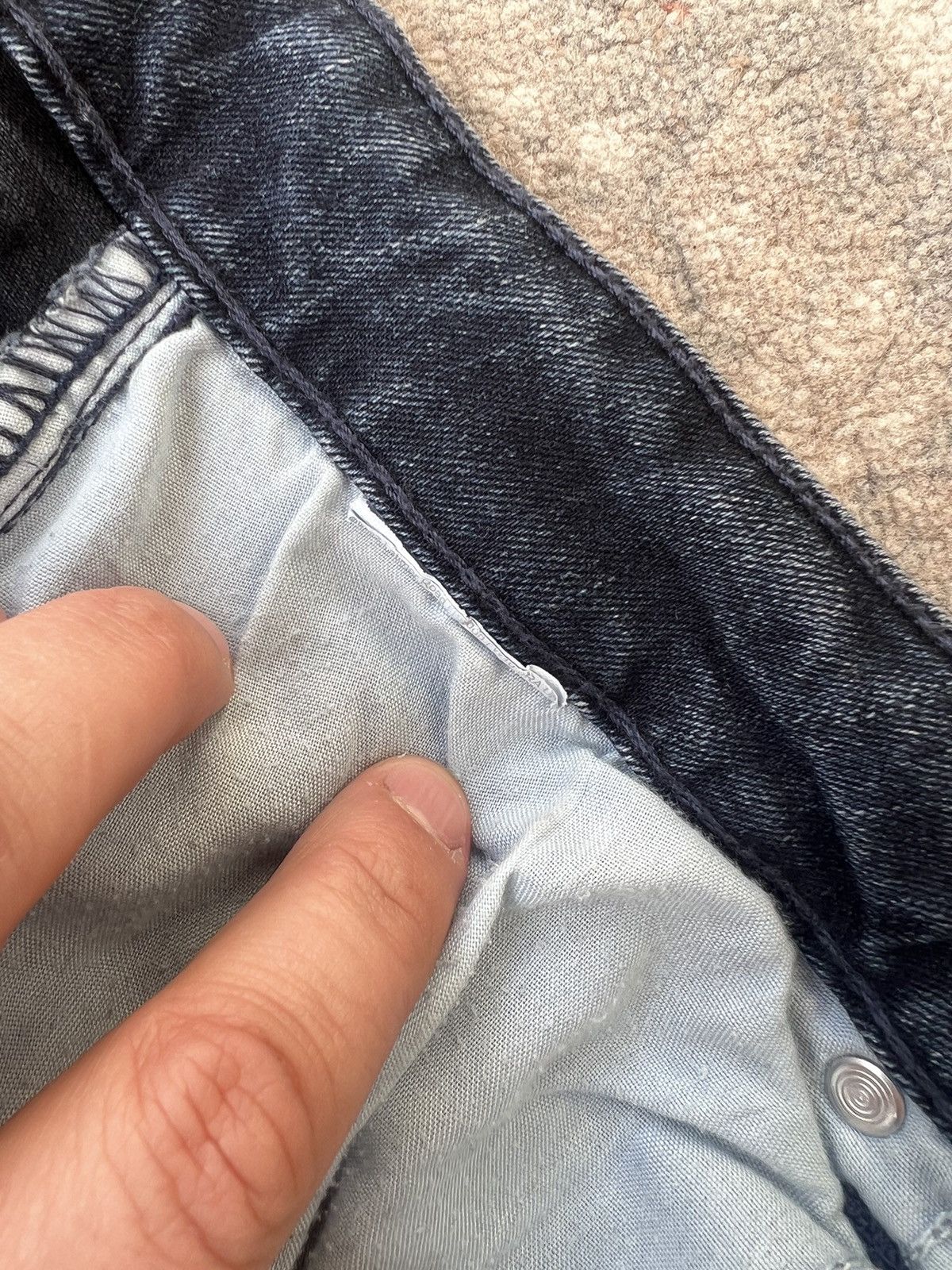Other Money Denim Stretch Pants Size US 34 / EU 50 - 6 Thumbnail