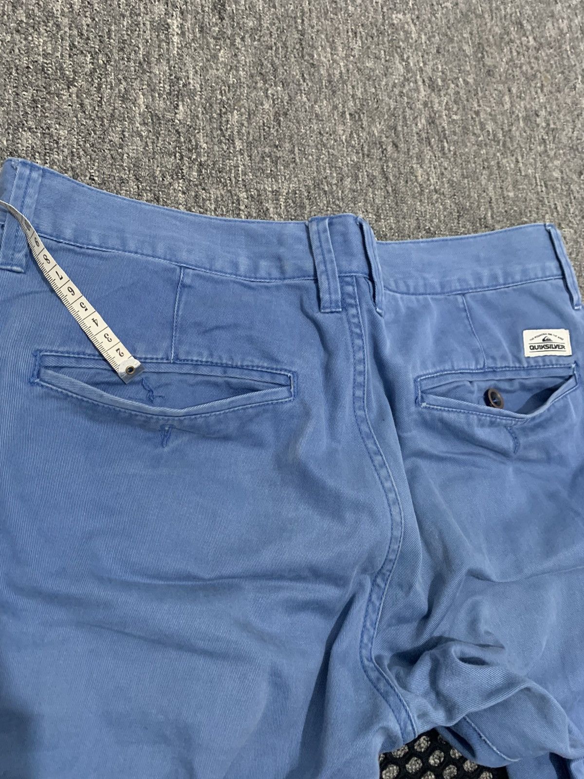 Quiksilver 2014 Quiksilver Straight Tapered Fit Blue Pants Size US 30 / EU 46 - 11 Thumbnail
