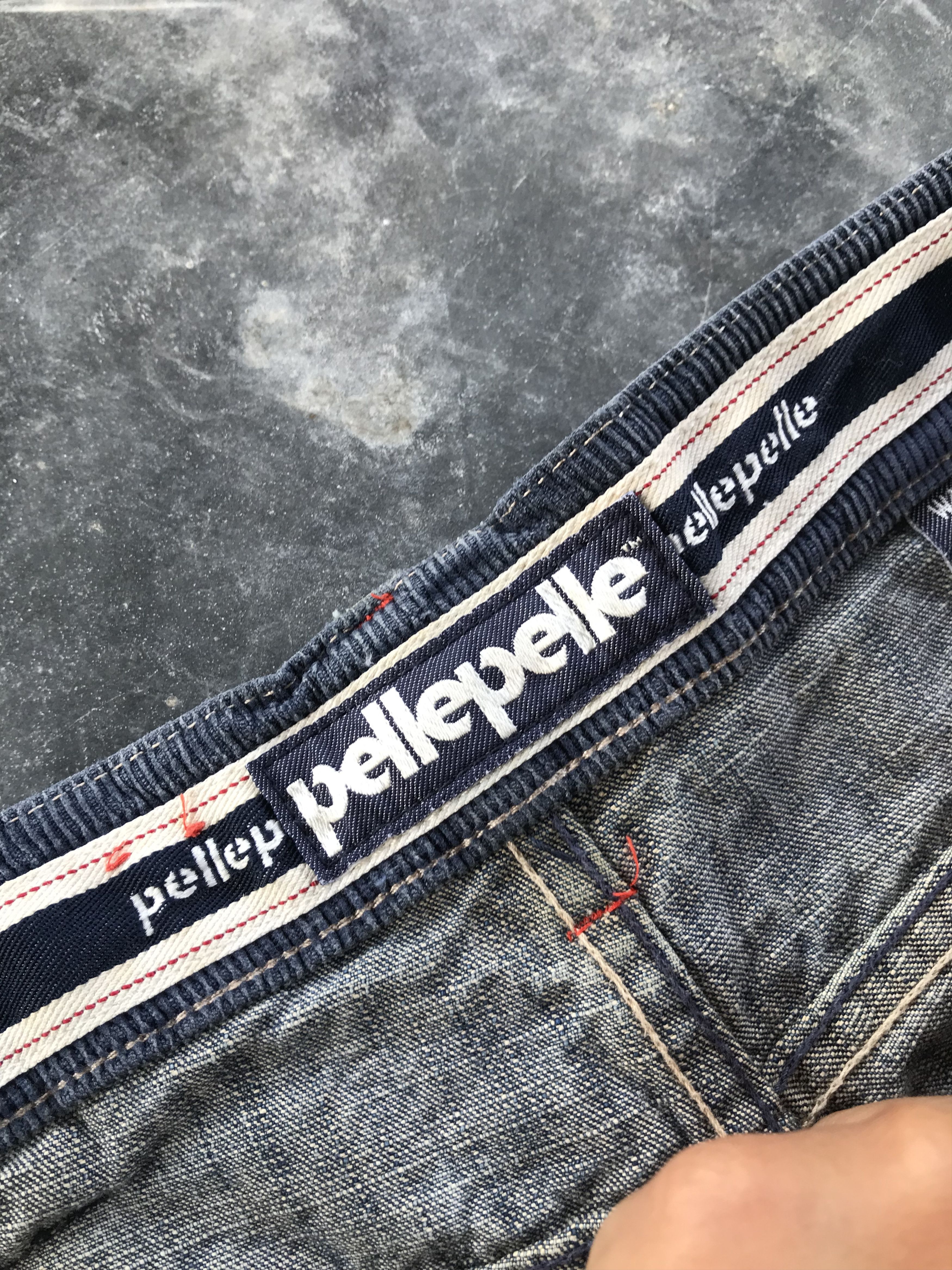 Pelle Pelle RARE Y2K Pelle Pelle Patchwork Baggy Jeans Size US 36 / EU 52 - 12 Thumbnail