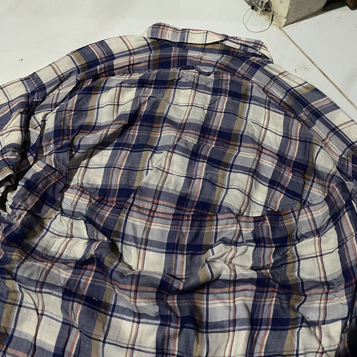 CABANE de ZUCCa × Issey Miyake × Zucca Zucca Plaid Unique Shirt Size US M / EU 48-50 / 2 - 6 Thumbnail