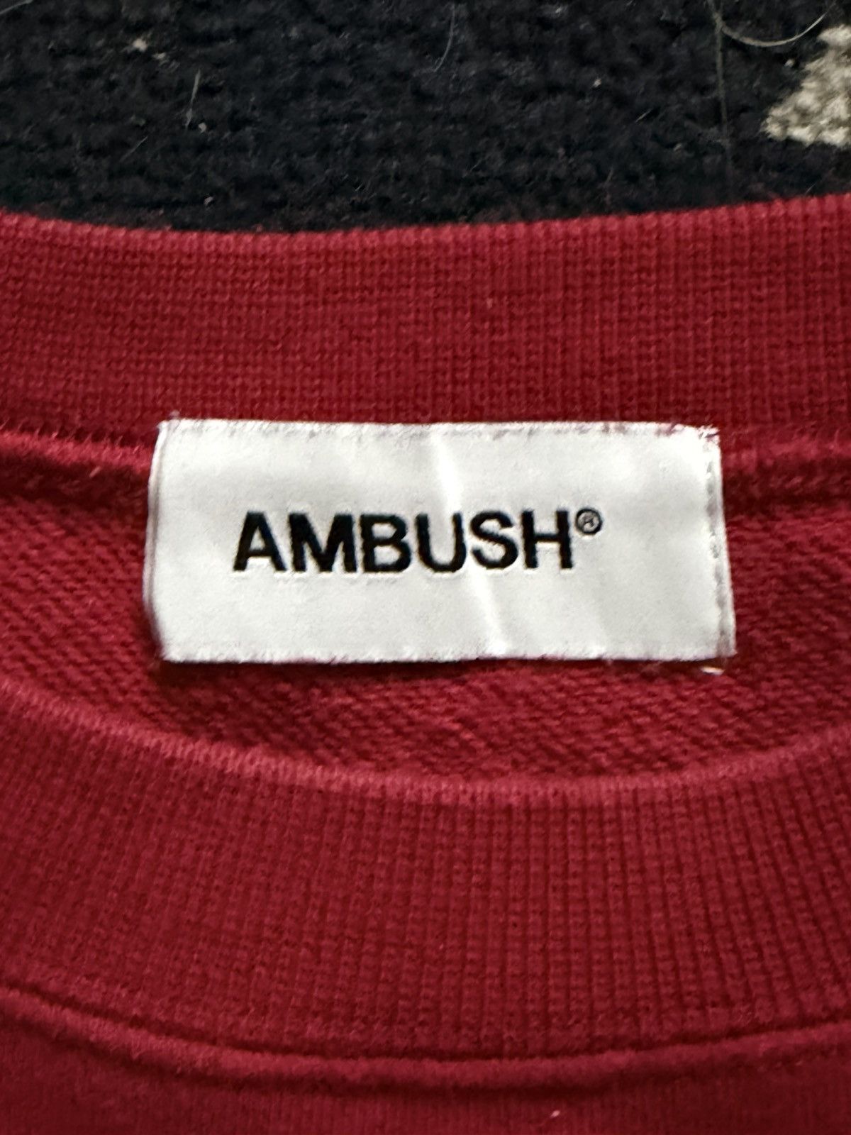 Ambush Design Ambush SSENSE Exclusive Red Nobo Sweatshirt Size US L / EU 52-54 / 3 - 9 Thumbnail