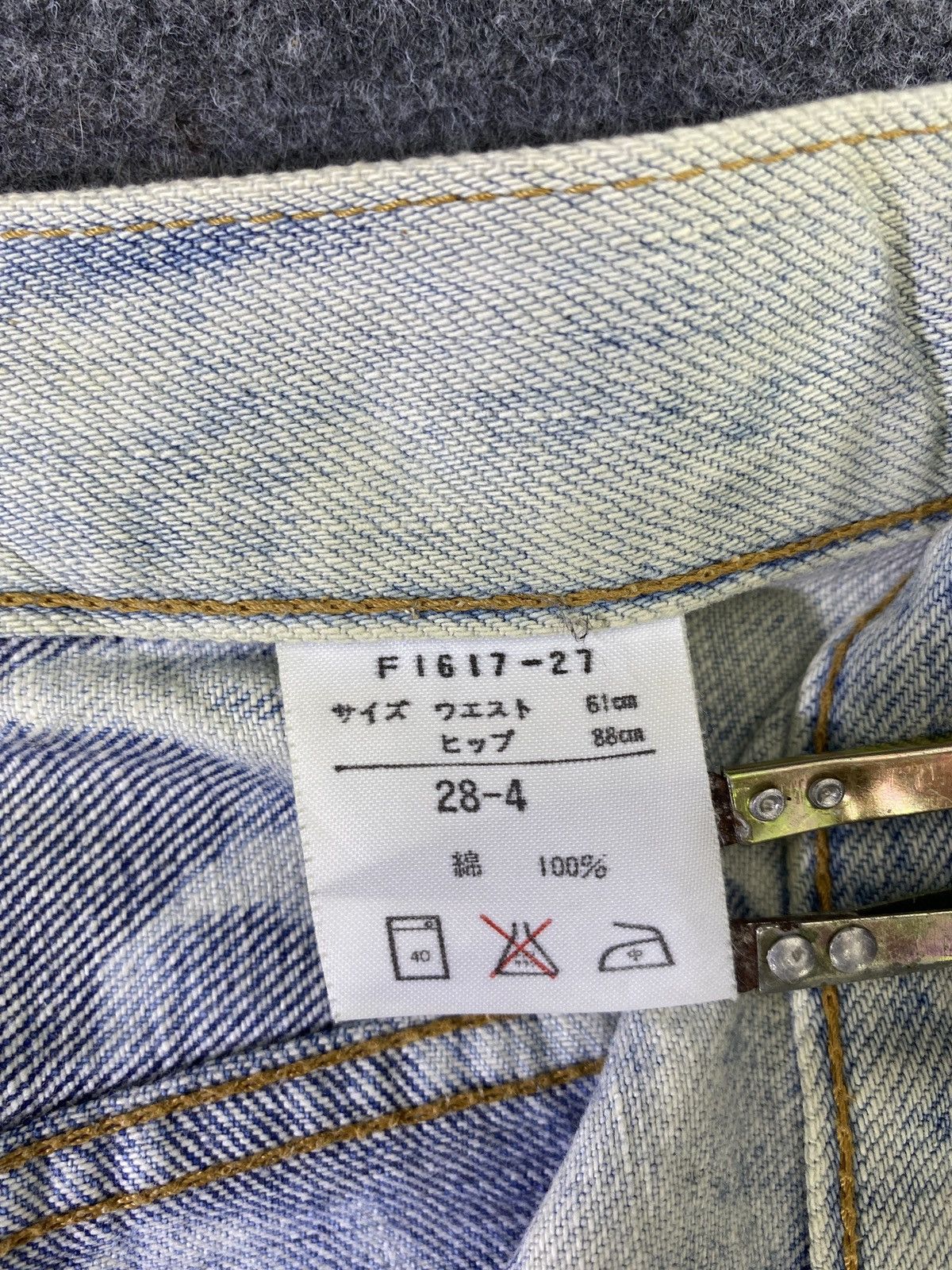 Jean × Vintage × Wrangler Vintage wrangler Flare Lightning Blue Jeans - J953 Size US 28 / EU 44 - 7 Thumbnail