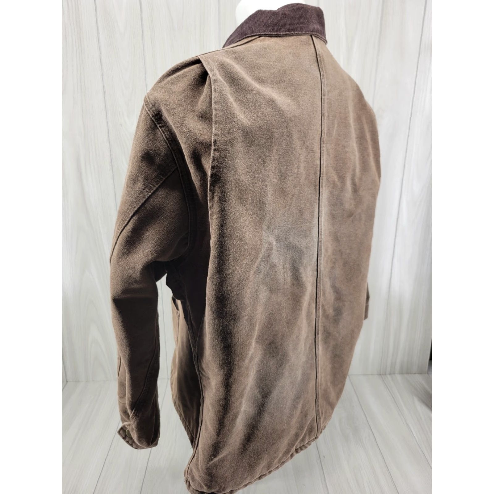 Carhartt VINTAGE Carhartt C02 CHT Chore Barn Coat Blanket Lined Jacket USA Mens 2XL XXL Coat Size US XXL / EU 58 / 5 - 7 Thumbnail