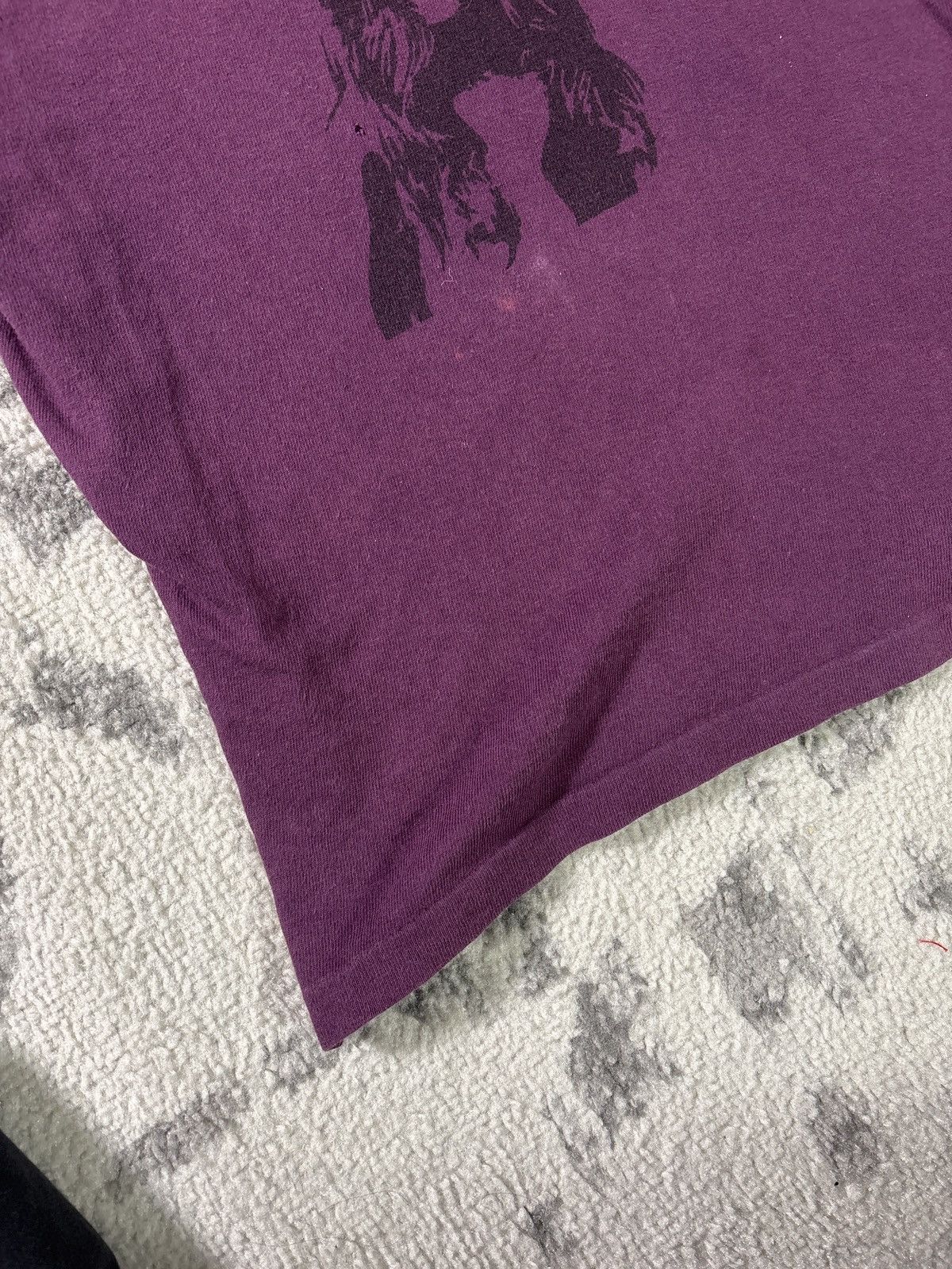 Hysteric Glamour HYSTERIC GLAMOUR METAL T SHIRT (MAROON) Size US XS / EU 42 / 0 - 5 Thumbnail
