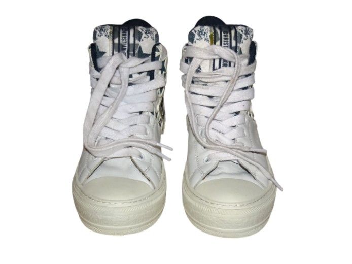 Dior DIOR WALK'N DIOR STAR LACE UP LEATHER SNEAKERS Size US 6 / IT 36 - 2 Thumbnail