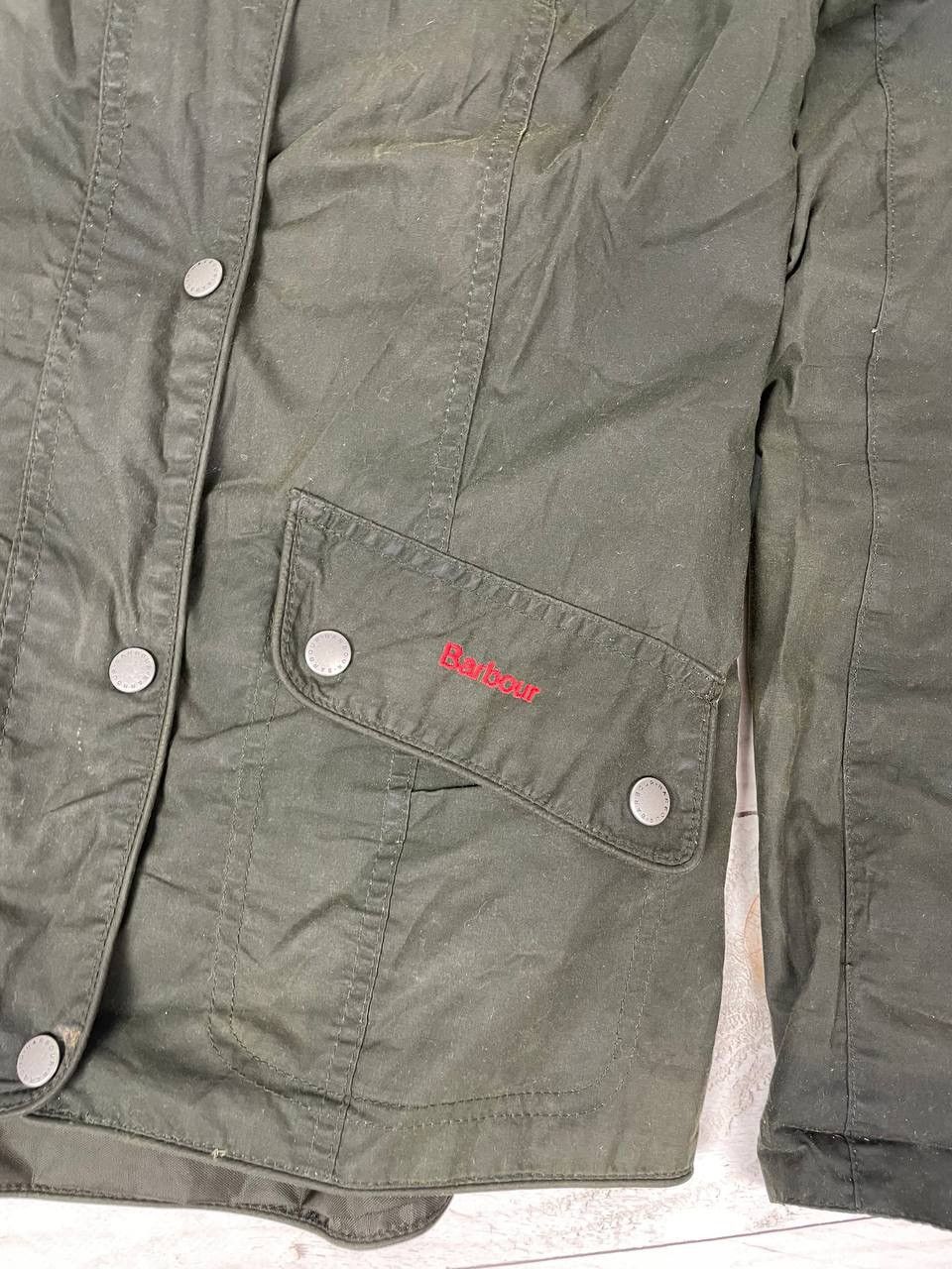 Barbour Barbour Womens Ferndown Wax Waterproof Country Jacket Size M / US 6-8 / IT 42-44 - 7 Thumbnail