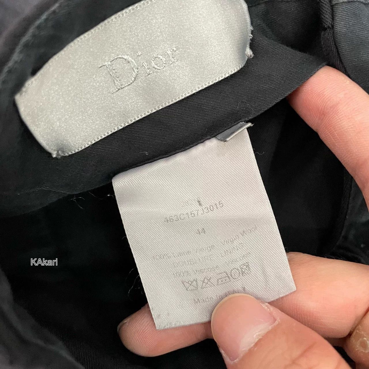 Dior Dior Black Trousers Size 44 Size US 28 / EU 44 - 4 Thumbnail
