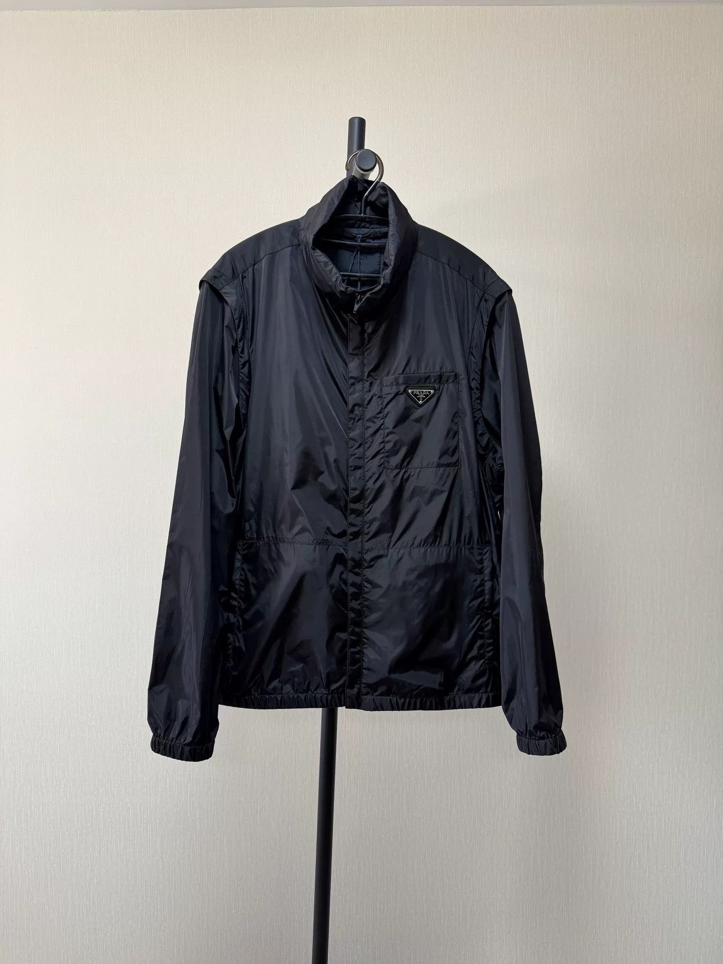 Prada Prada Black Spring-Summer Casual Jacket Size US L / EU 52-54 / 3 - 1 Thumbnail