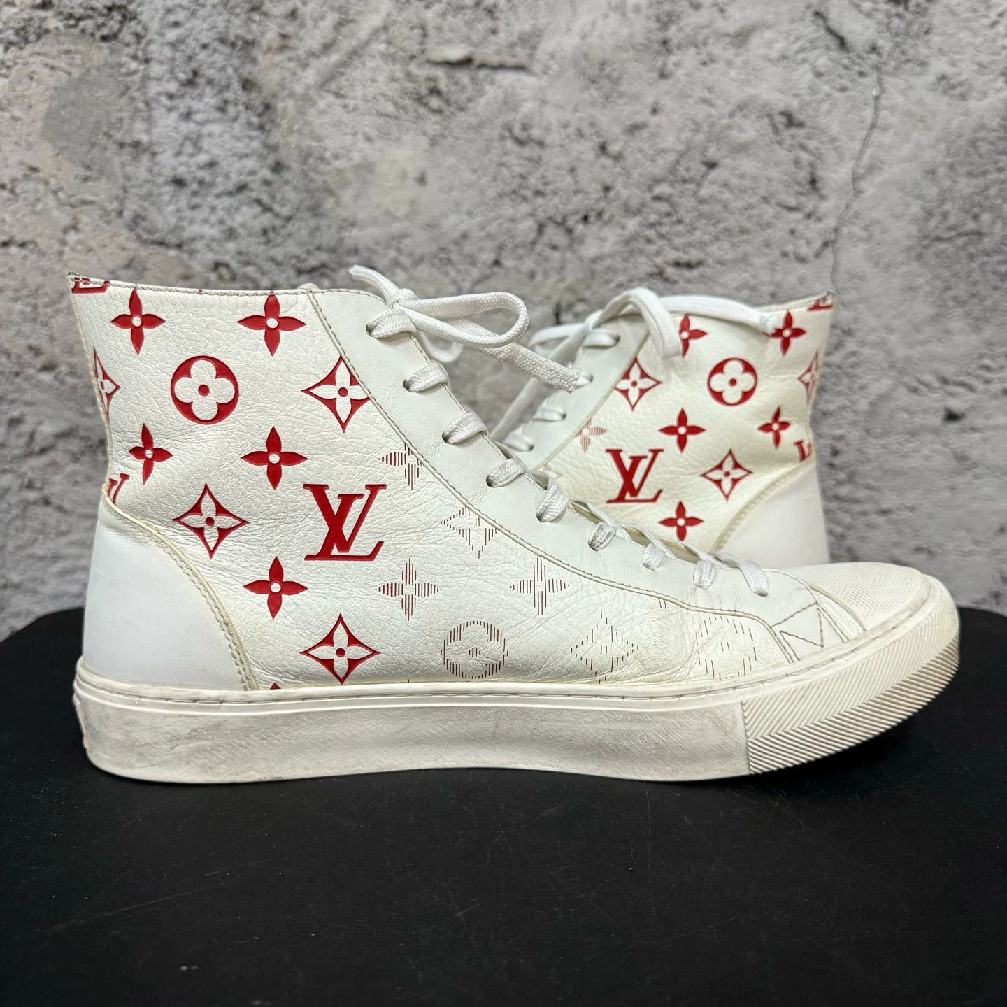 Louis Vuitton LV high-top sneakers US8 Size US 8 / EU 41 - 4 Thumbnail