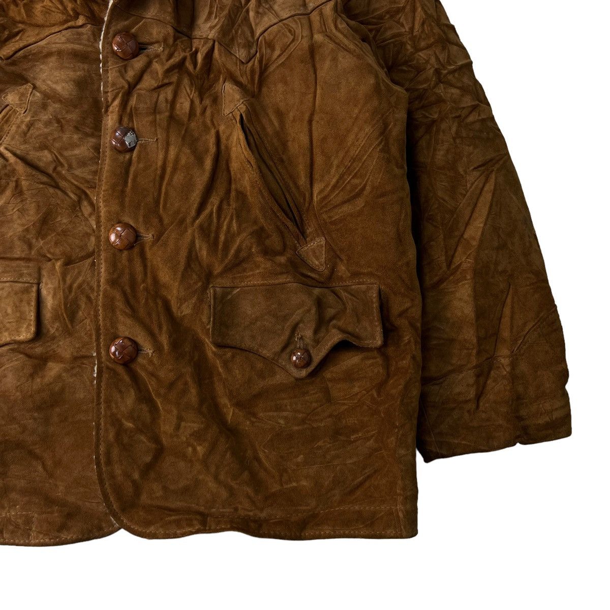 Schott 🔥RARE WESTERN SCHOTT LEATHER JACKET MADE IN USA Size US M / EU 48-50 / 2 - 6 Thumbnail
