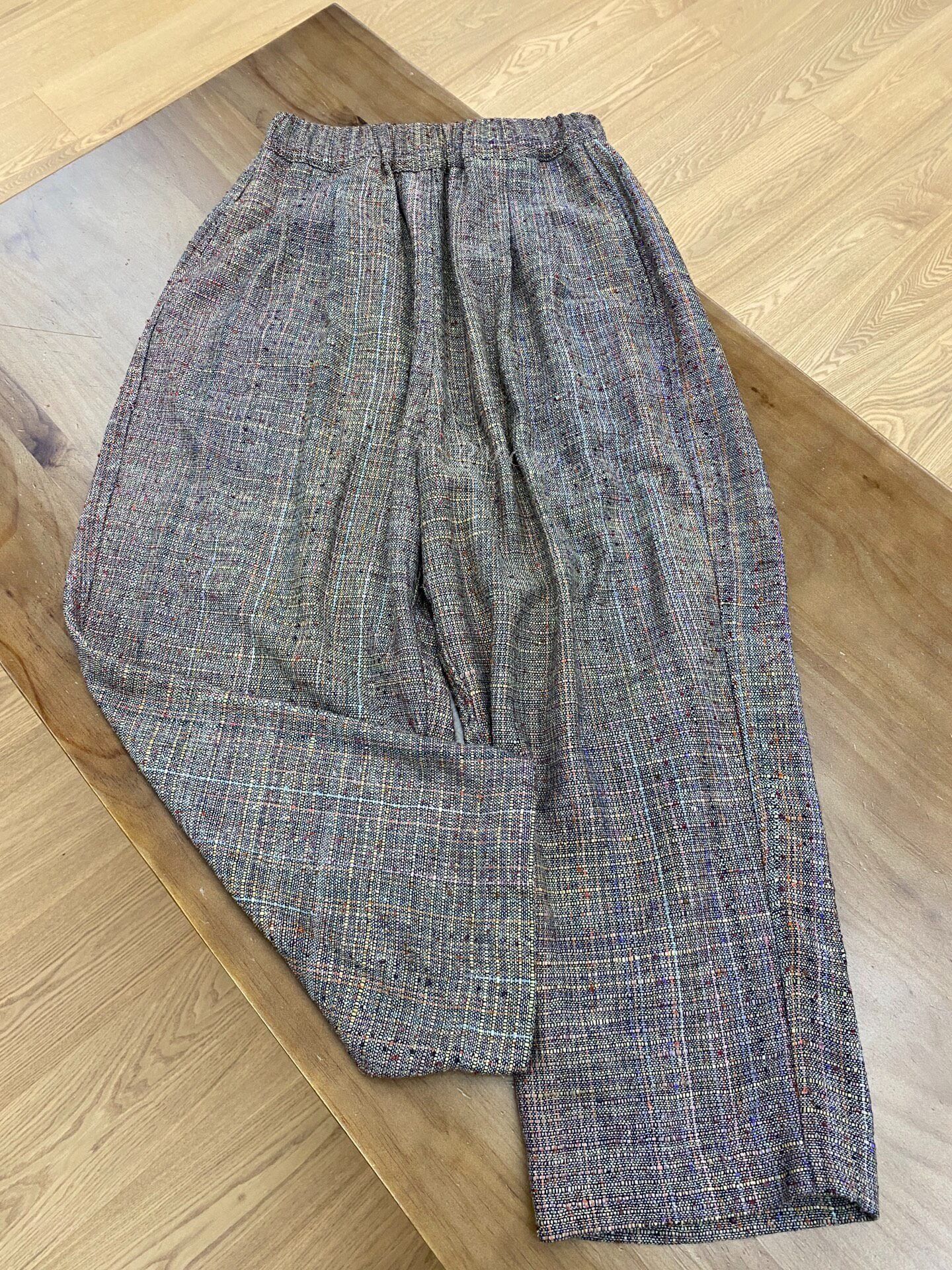 Other Handmade Limited Plant-Dyed Tussah Silk Trousers Size 32" / US 10 / IT 46 - 1 Thumbnail