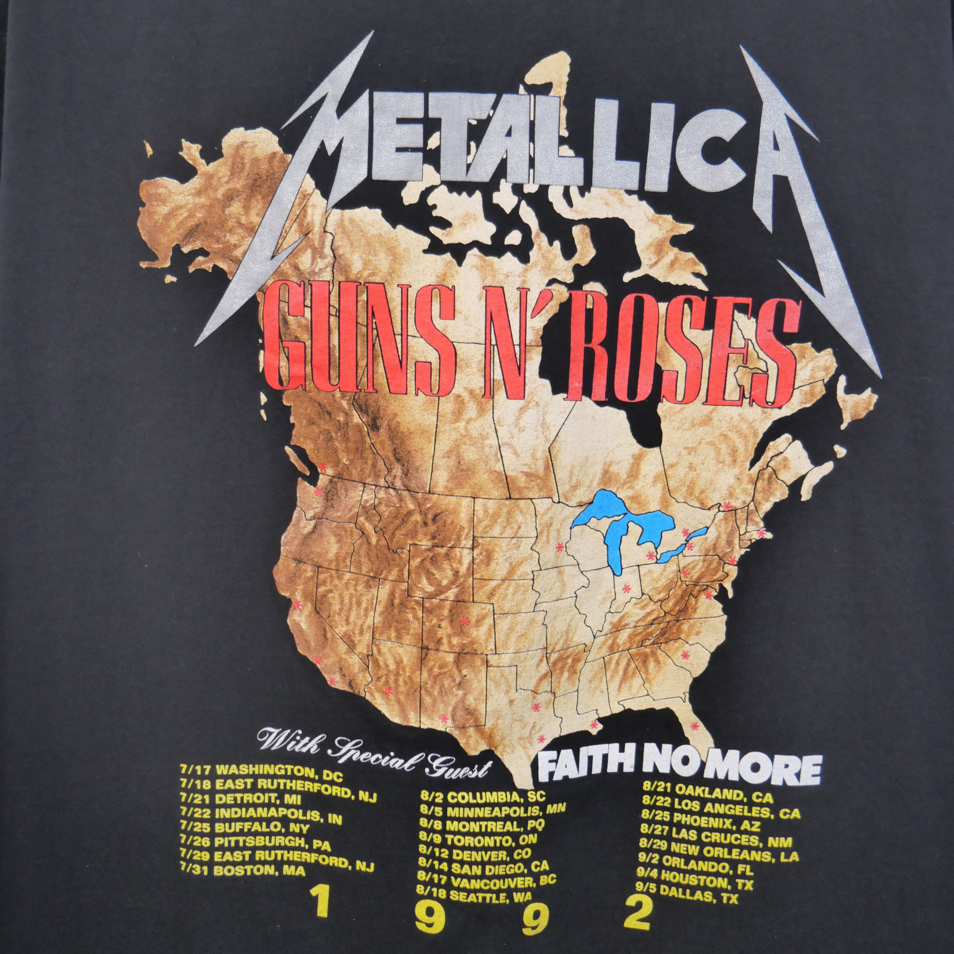 Other Vintage Guns N Roses 90’s Shirt Size US XL / EU 56 / 4 - 4 Thumbnail