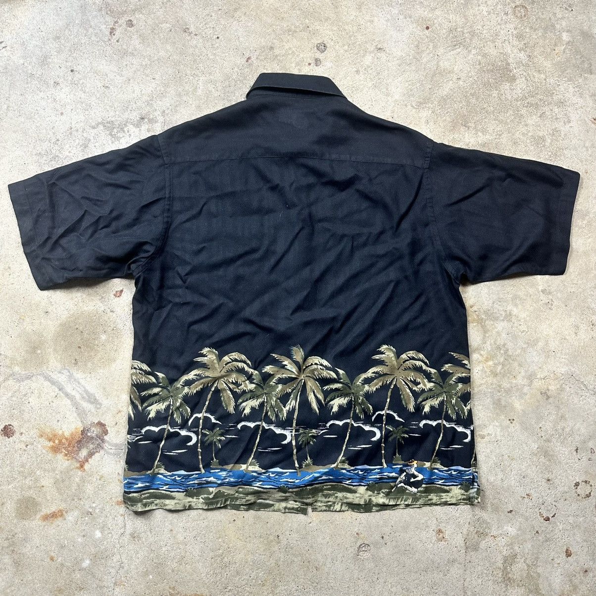 Caribbean VTG 90s Caribbean Palm Trees Button Up Hawaiian Shirt Size US XL / EU 56 / 4 - 6 Thumbnail