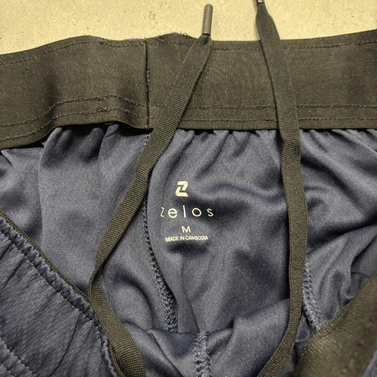 Japanese Brand × Vintage Crazy Vintage Y2K/2000s Navy Blue Streetwear Essential Track Pants! Size US 32 / EU 48 - 6 Thumbnail