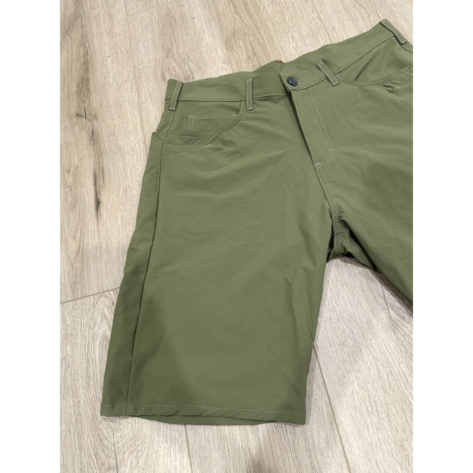 Vintage Adaptiv-X Tek Shorts Mens Green Performance American Made 36 Size US 36 / EU 52 - 3 Thumbnail