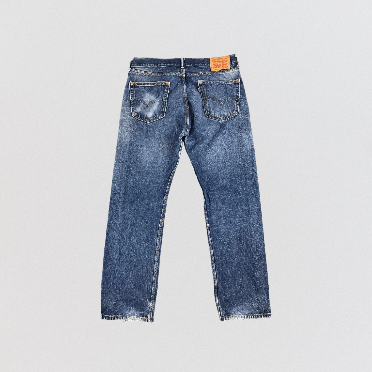 Levi's Vintage Levis 505 Jeans-JM244 Size US 35 - 3 Thumbnail
