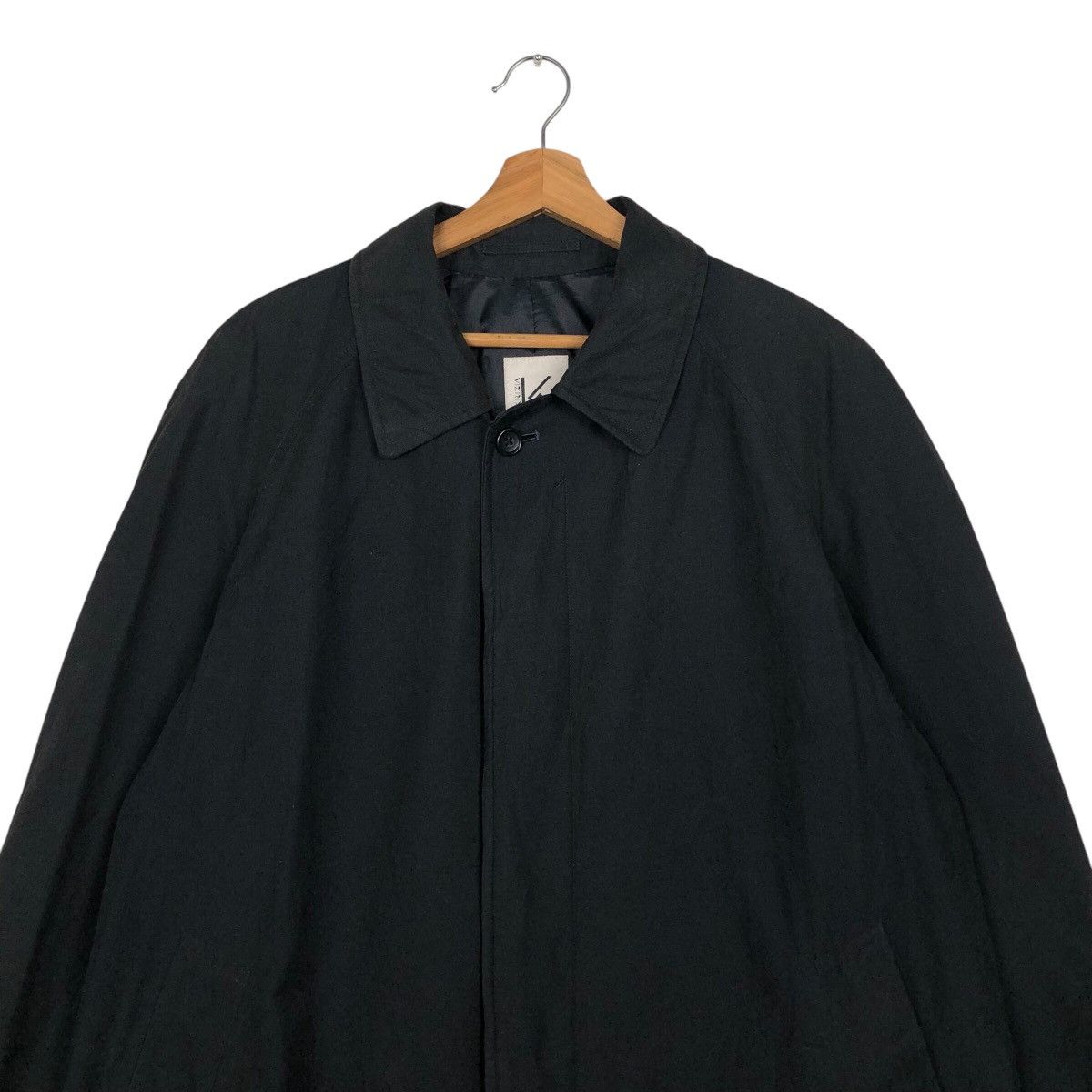 Issey Miyake 📌Rich Black - Vintage Long Jacket Of Krizia Japan Made Size US M / EU 48-50 / 2 - 4 Thumbnail