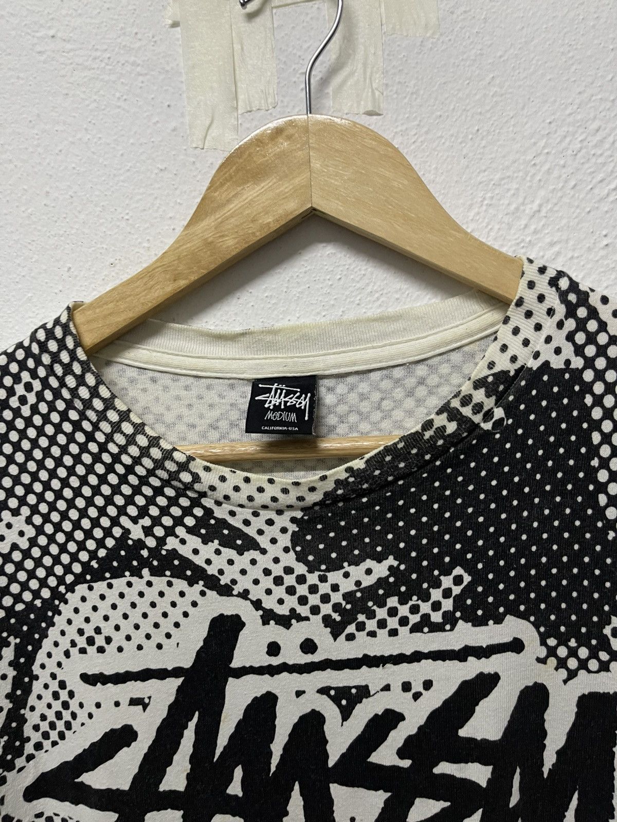 Stussy 2000s STUSSY WORLD TOUR FULLPRINT SHIRT RARE Size US M / EU 48-50 / 2 - 7 Thumbnail