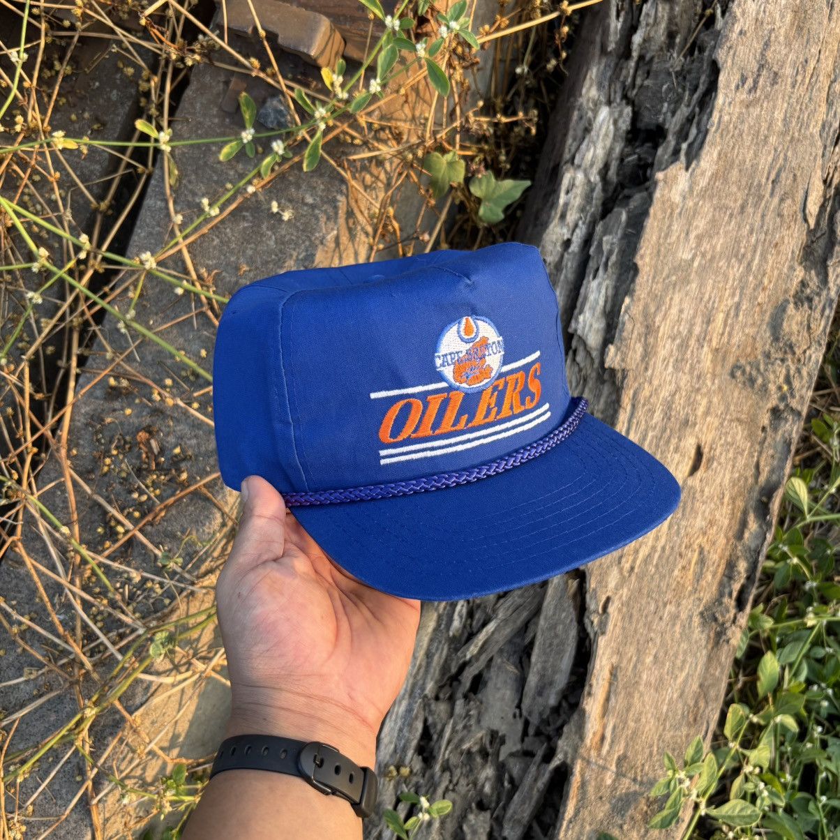 Vintage vtg hat oilers cape.breton Size ONE SIZE - 3 Thumbnail