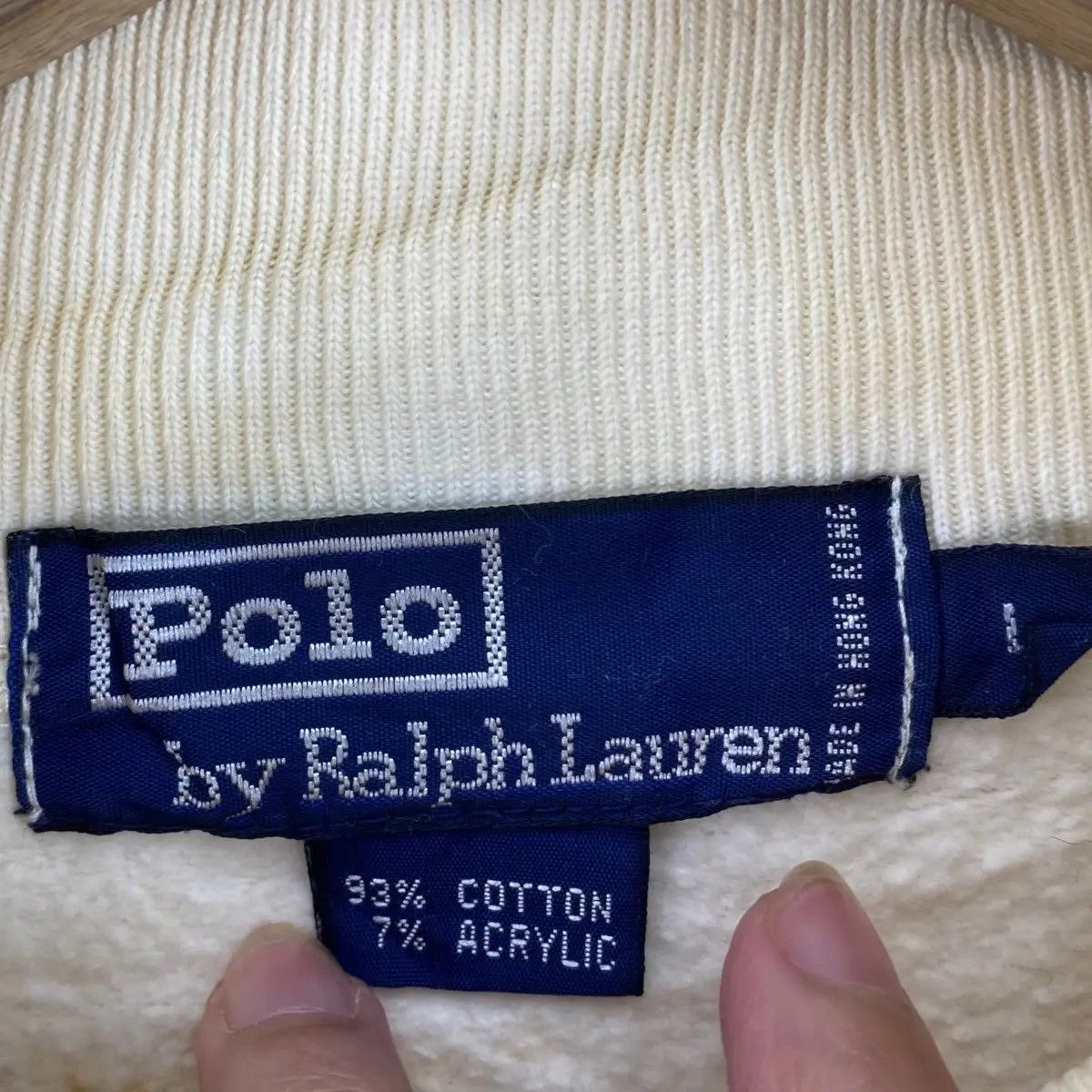 Polo Ralph Lauren Vtg 90’ POLO RALPH LAUREN Cookie Turtle Neck Sweatshirt Logo Size US L / EU 52-54 / 3 - 7 Thumbnail