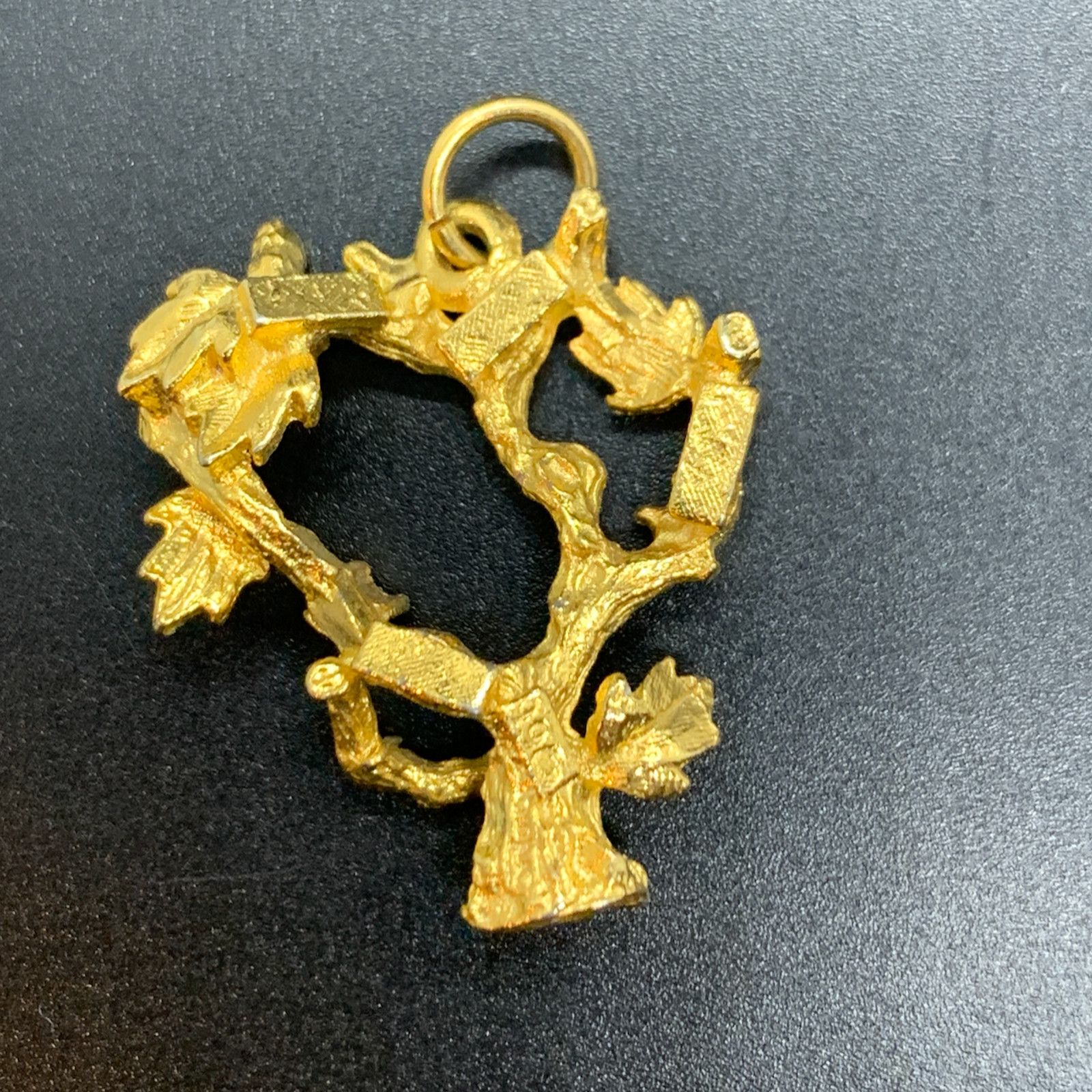 Other House of Borvani HOBCO Green Rhinestone Tree Charm Pendant Size ONE SIZE - 3 Thumbnail
