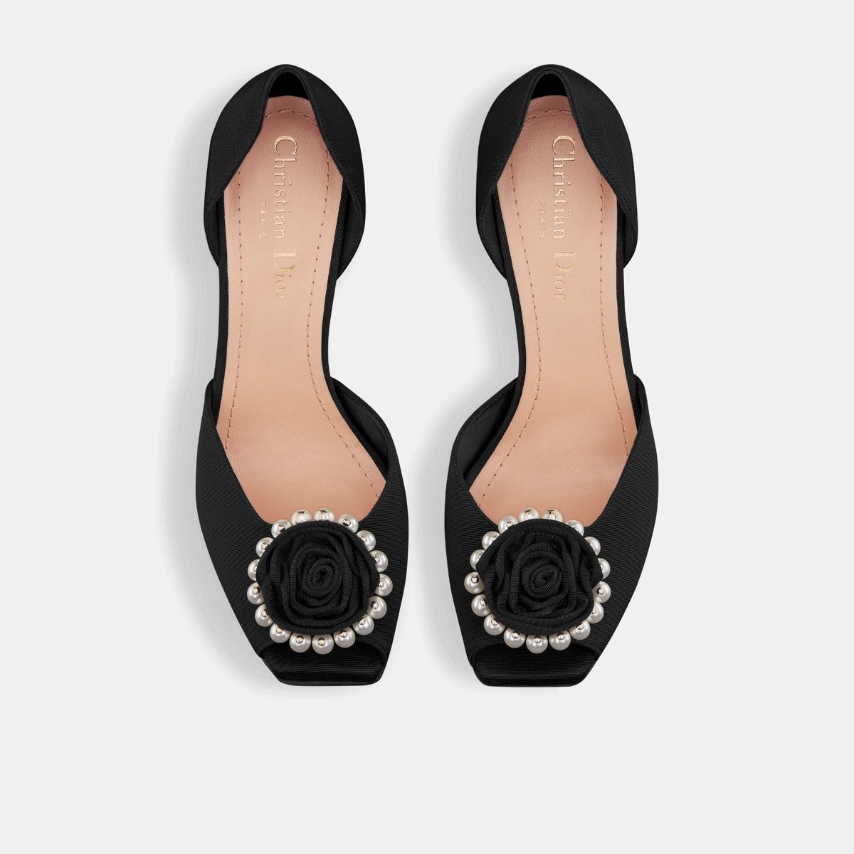 Dior o1bcso1str0225 Rose Heeled Sandal in Black Size US 6 / IT 36 - 4 Thumbnail