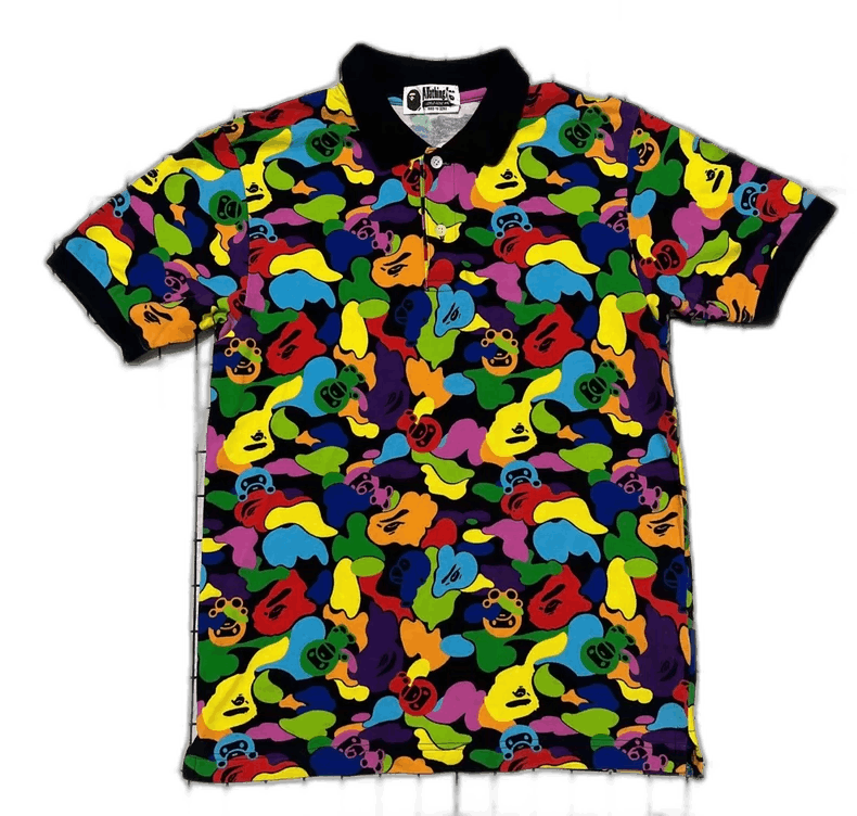 Bape Bape Milo Candy Polo Short Sleeve T-Shirt Size US M / EU 48-50 / 2 - 1 Thumbnail