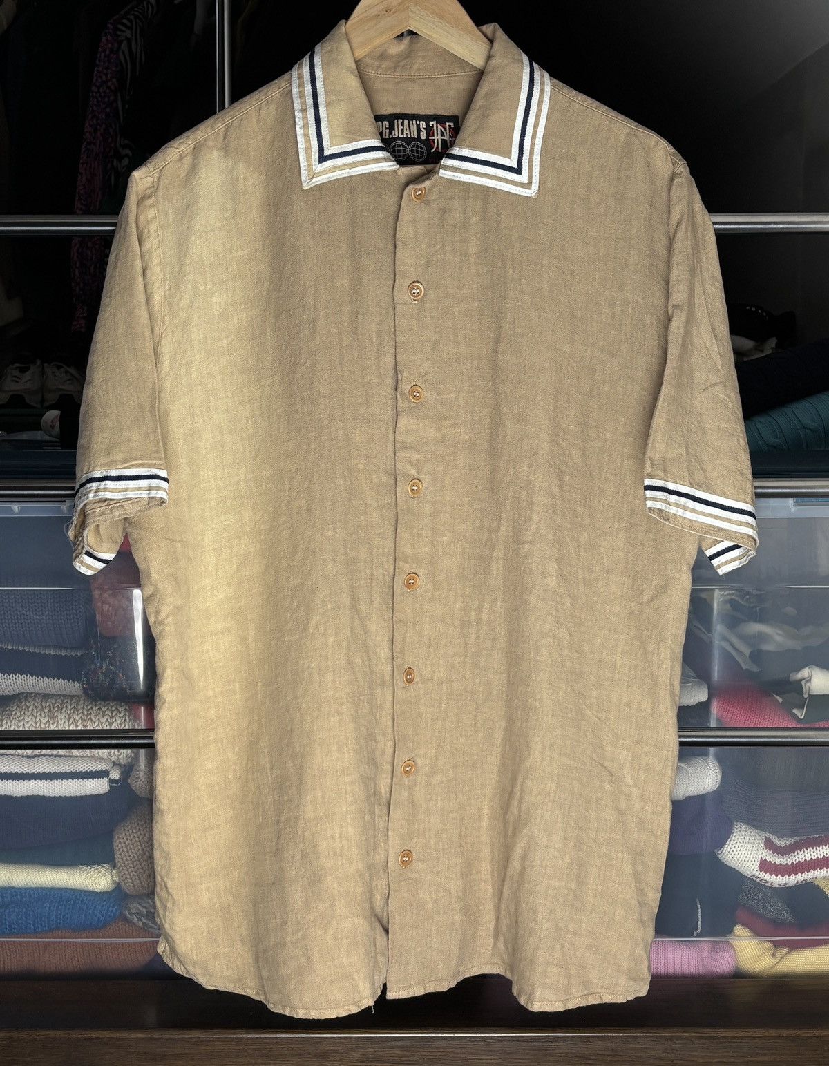 Jean Paul Gaultier Jean Paul Gaultier Archive Linen Button Up Shirt Vintage 90s Size US M / EU 48-50 / 2 - 1 Thumbnail
