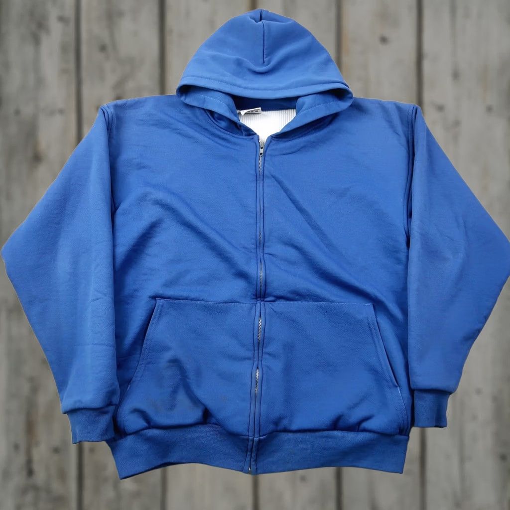 Vintage Vintage 1970s Maverick Waffle Lined Thermal Zip Up Hoodie