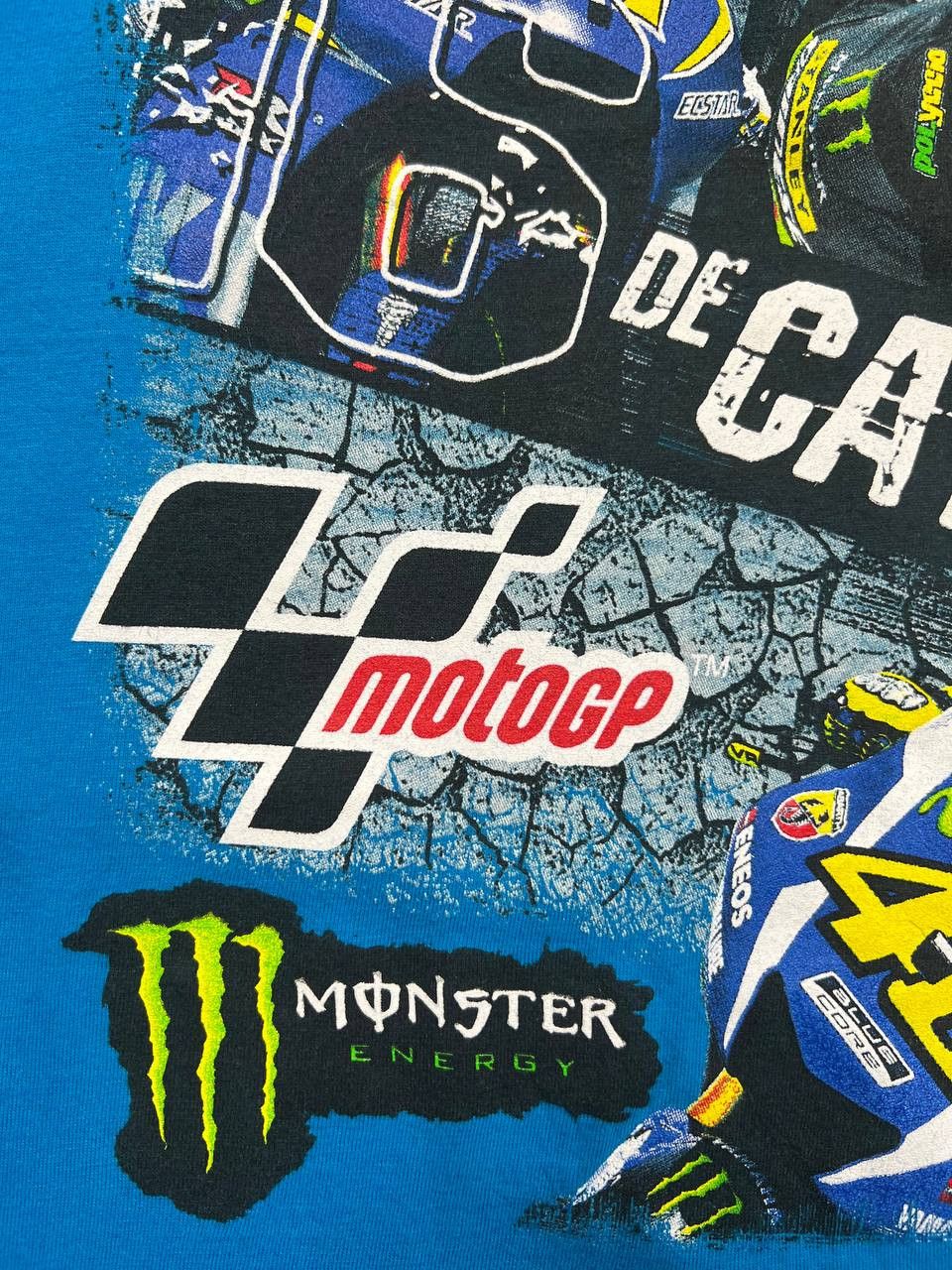 Vintage Vintage Moto Racing Motogp Monster Gran Premi De Catalunya Size US S / EU 44-46 / 1 - 7 Thumbnail