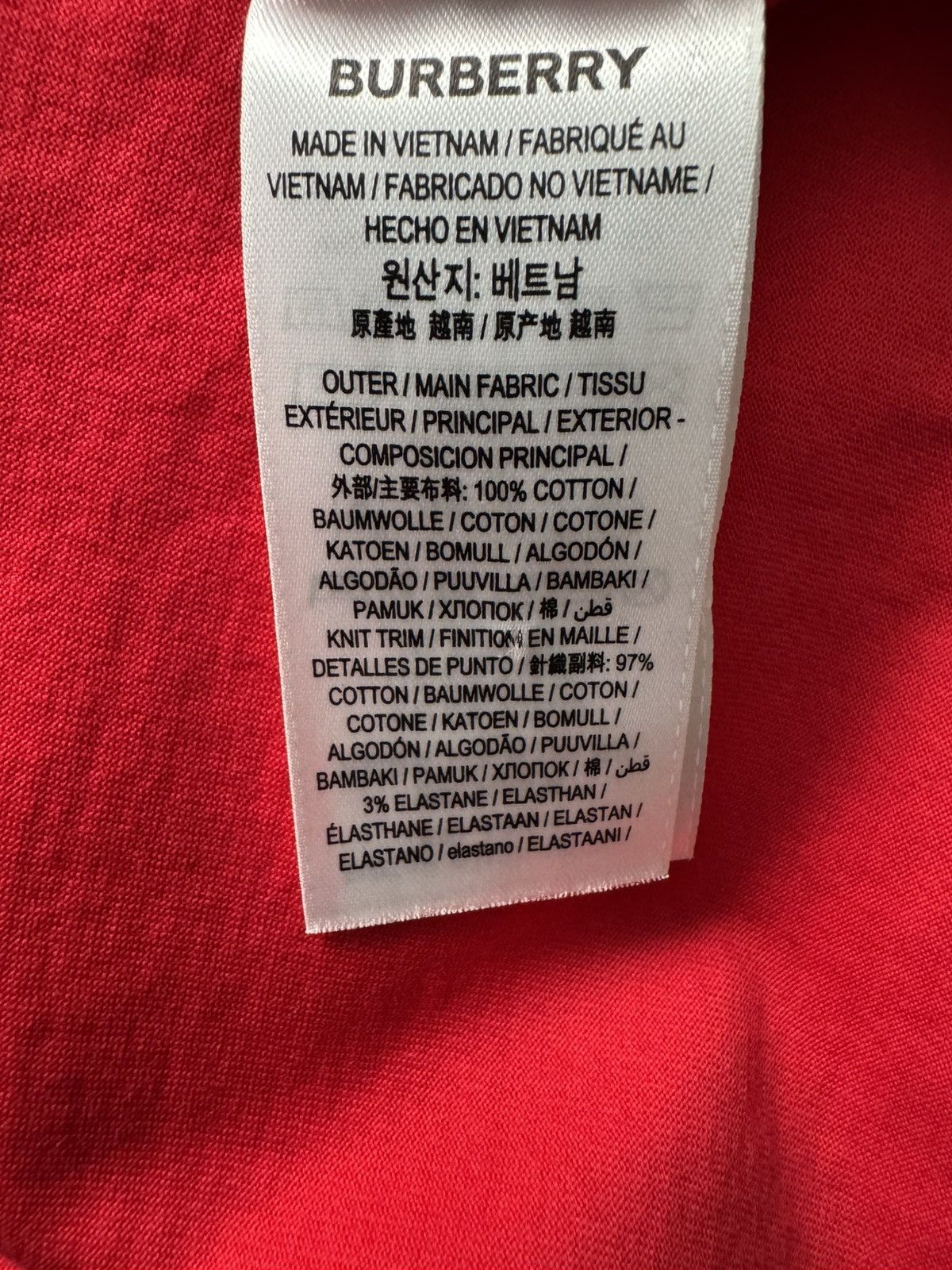 Burberry Burberry logo T-shirt Size US S / EU 44-46 / 1 - 6 Thumbnail