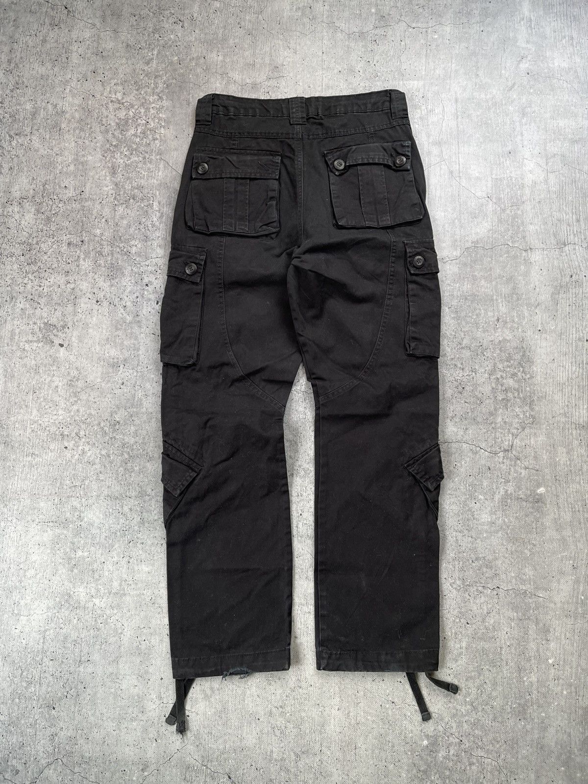 Japanese Brand × Vintage Vintage 90's Japanese Baggy Multi Pocket Cargo pants Size US 32 / EU 48 - 6 Thumbnail