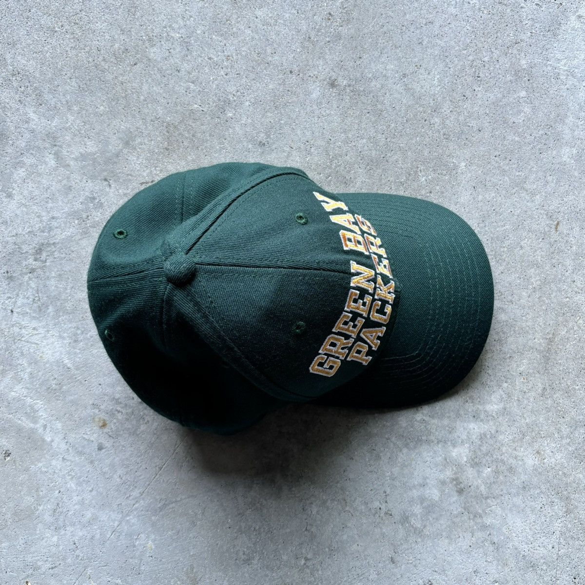 Champion × NFL × Vintage vintage 90s CHAMPION NFL GREEN BAY PACKERS Spellout Logo hat Size ONE SIZE - 5 Thumbnail