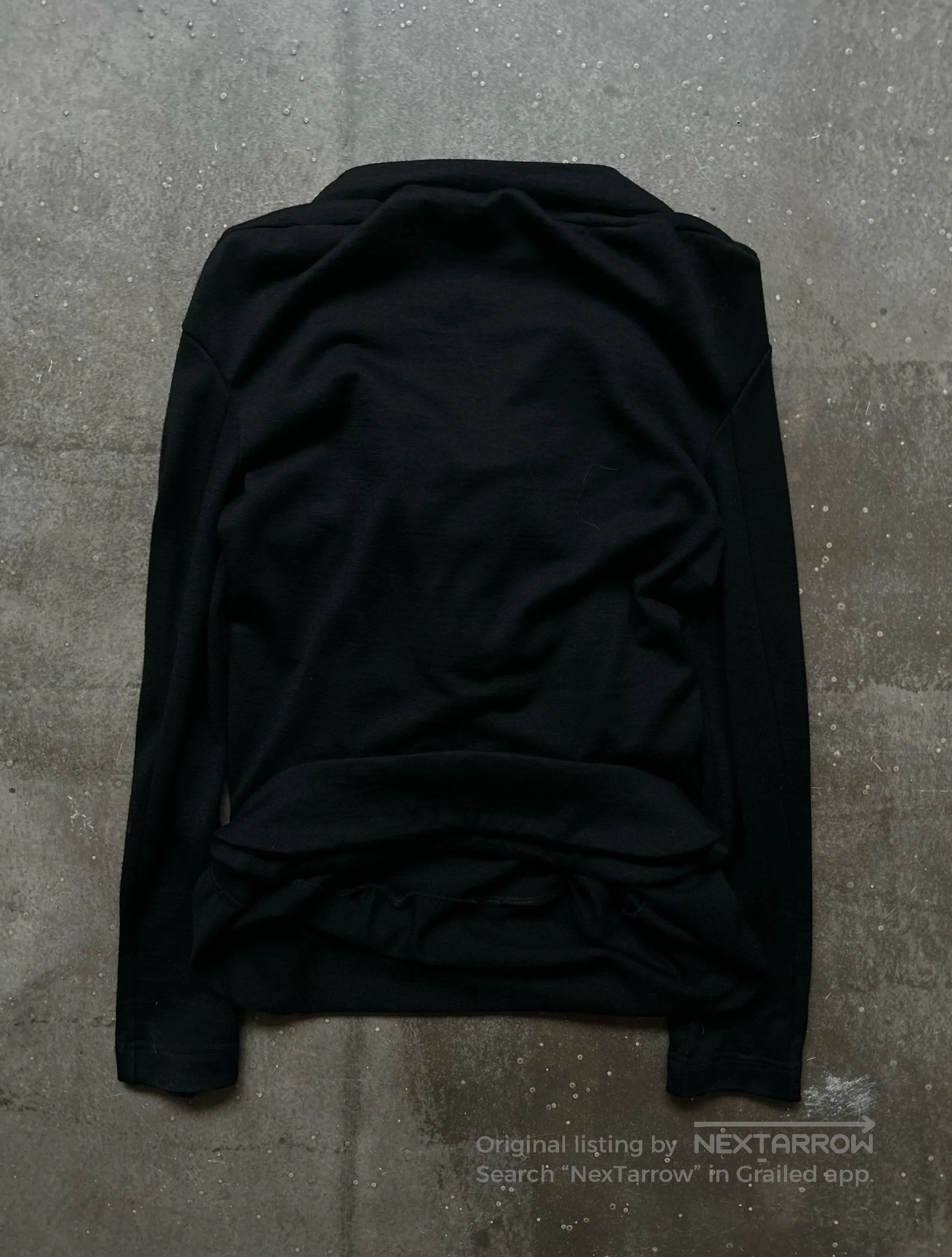 Junya Watanabe junya watanabe unique black long sleeve top. Size US M / EU 48-50 / 2 - 2 Thumbnail