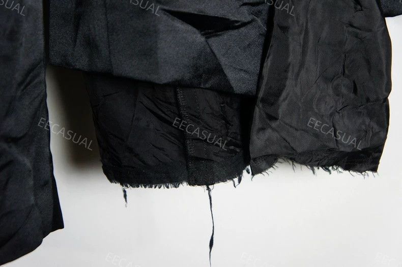 Comme des Garcons Comme des Garcons Black raw edge double coat jacket Size XS / US 0-2 / IT 36-38 - 7 Thumbnail