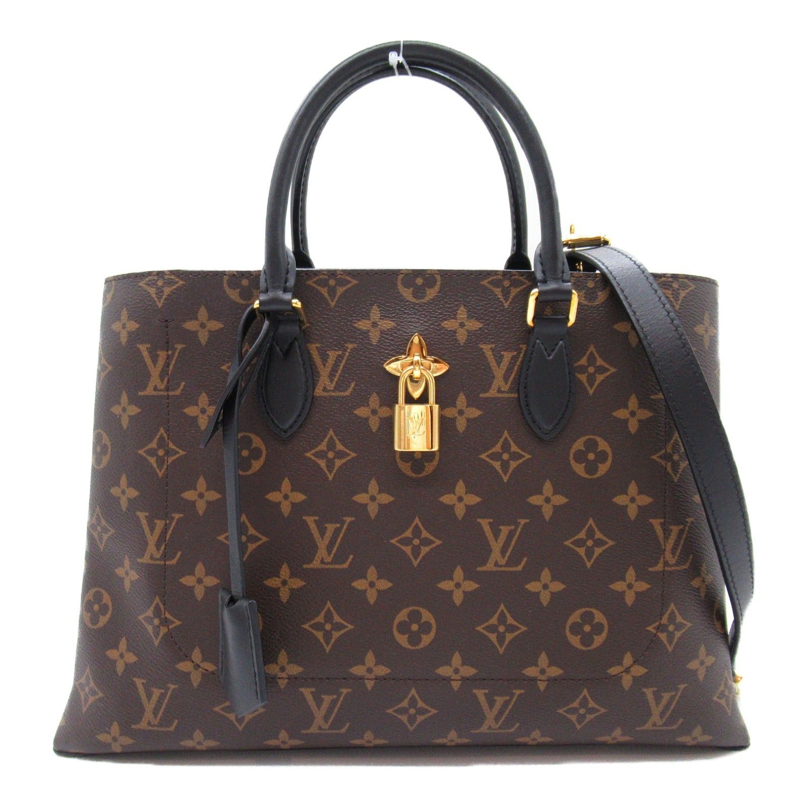 Louis Vuitton Louis Vuitton Flower Tote Shoulder Bag Coated Canvas Monogram Brown Noir Size ONE SIZE - 1 Thumbnail