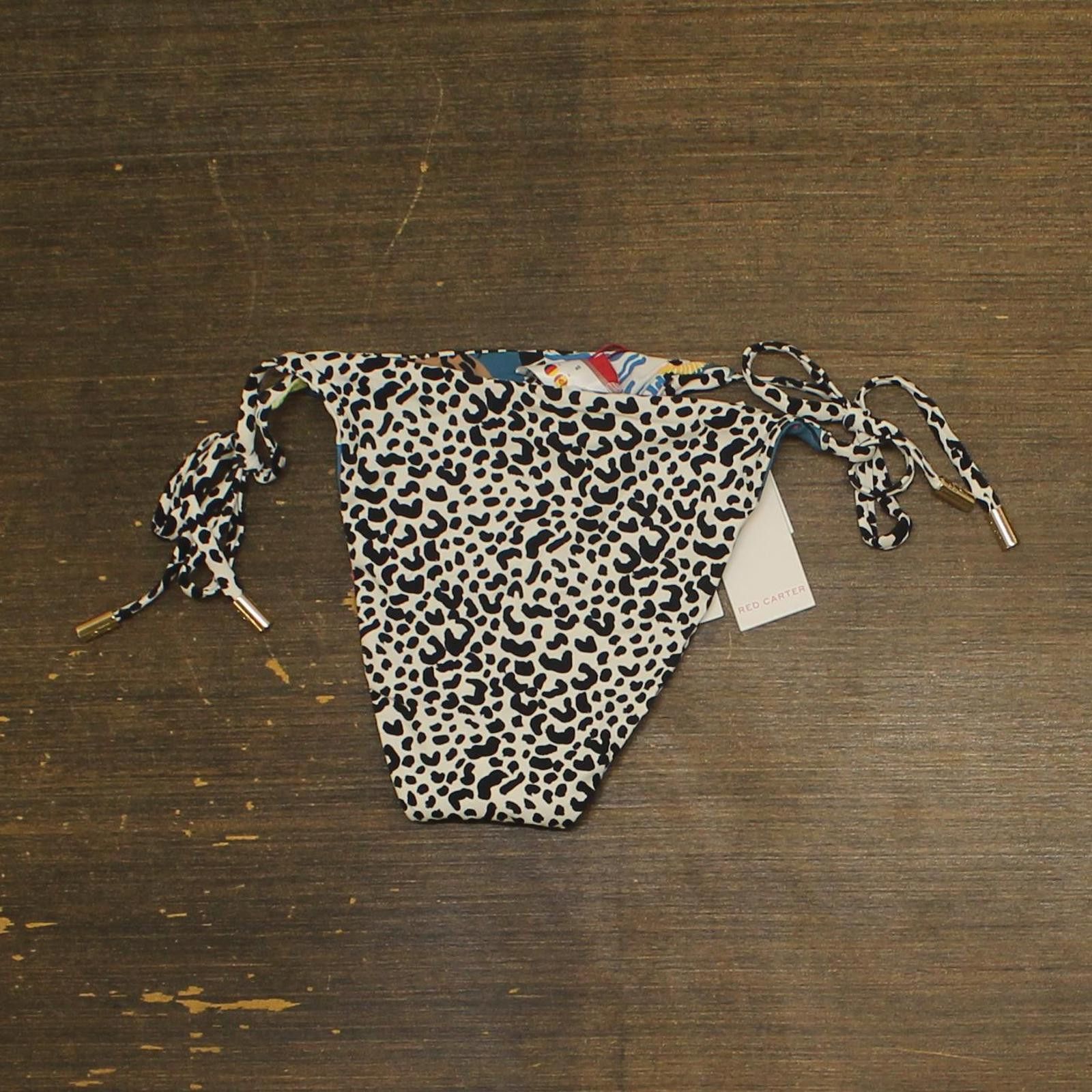 Red Carter Red Carter Reversible Bikini Bottom Indigo Dye Multi Blue S Size ONE SIZE - 2 Thumbnail