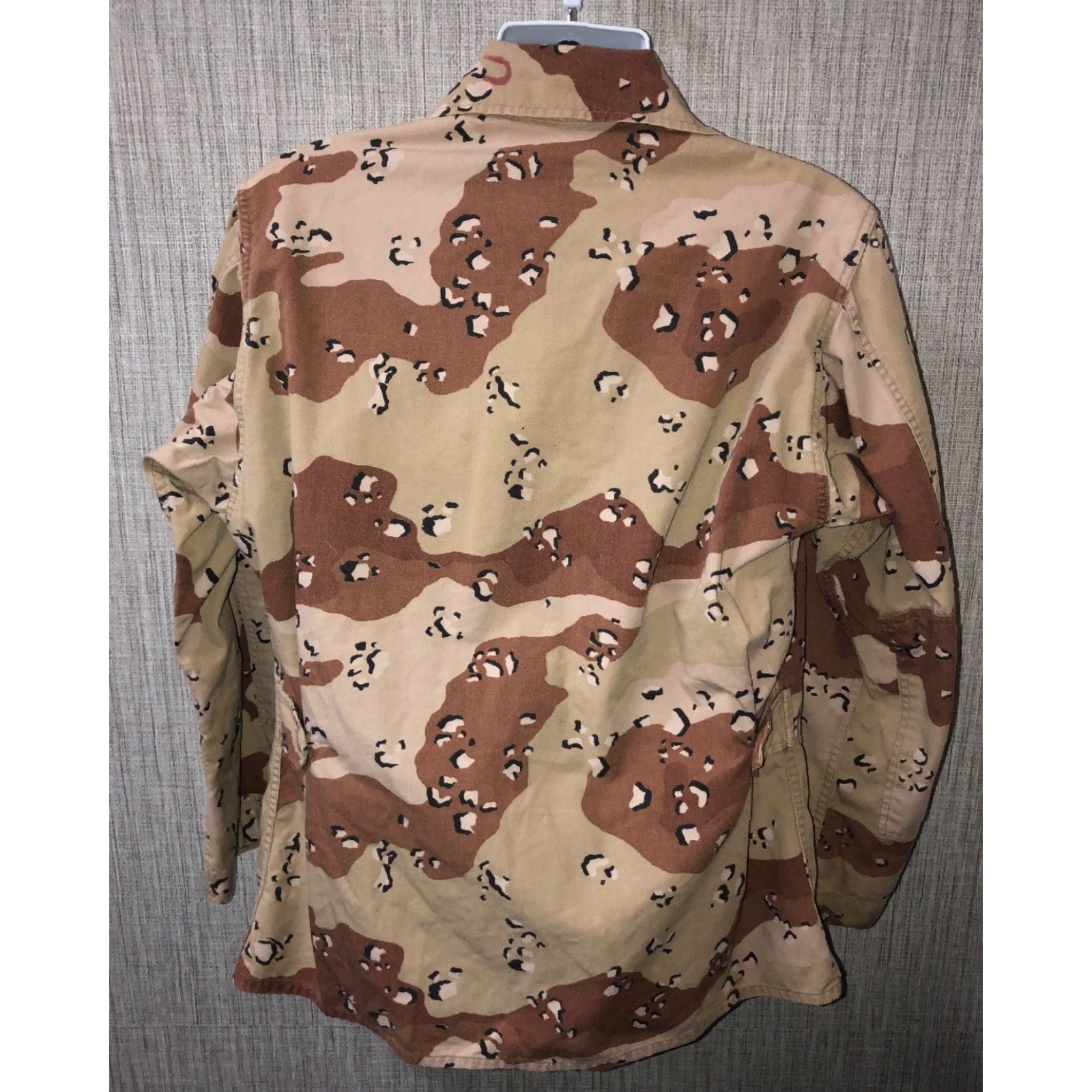 Vintage VINTAGE Military Jacket Mens Brown Button Front Size M Size US M / EU 48-50 / 2 - 4 Thumbnail
