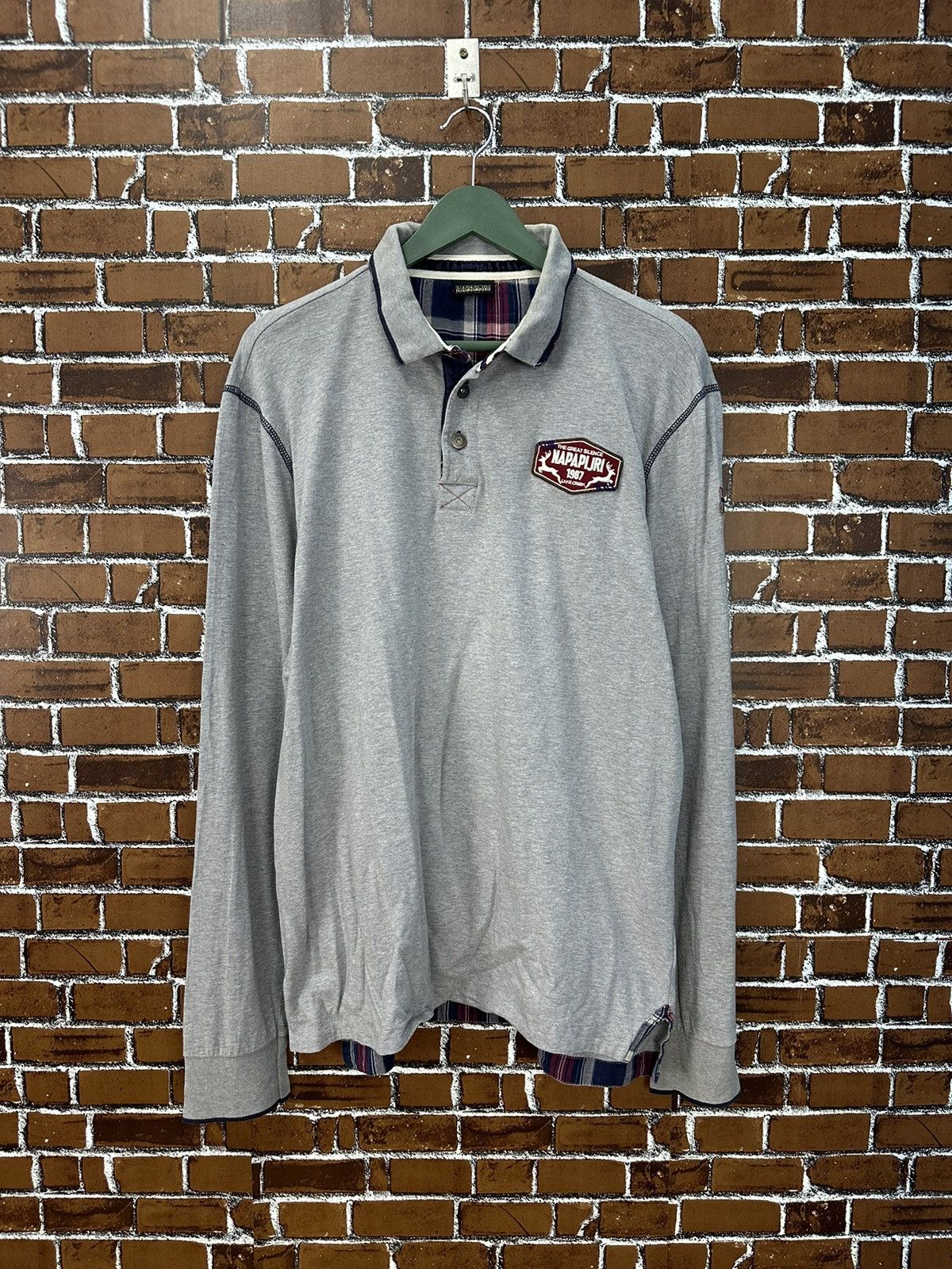 Napapijri Napijiri Geographic Polo Rugby Shirt A916 Size US XL / EU 56 / 4 - 1 Thumbnail