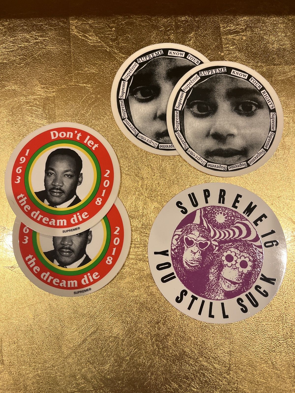 Supreme Supreme Circle Sticker Set Grailed