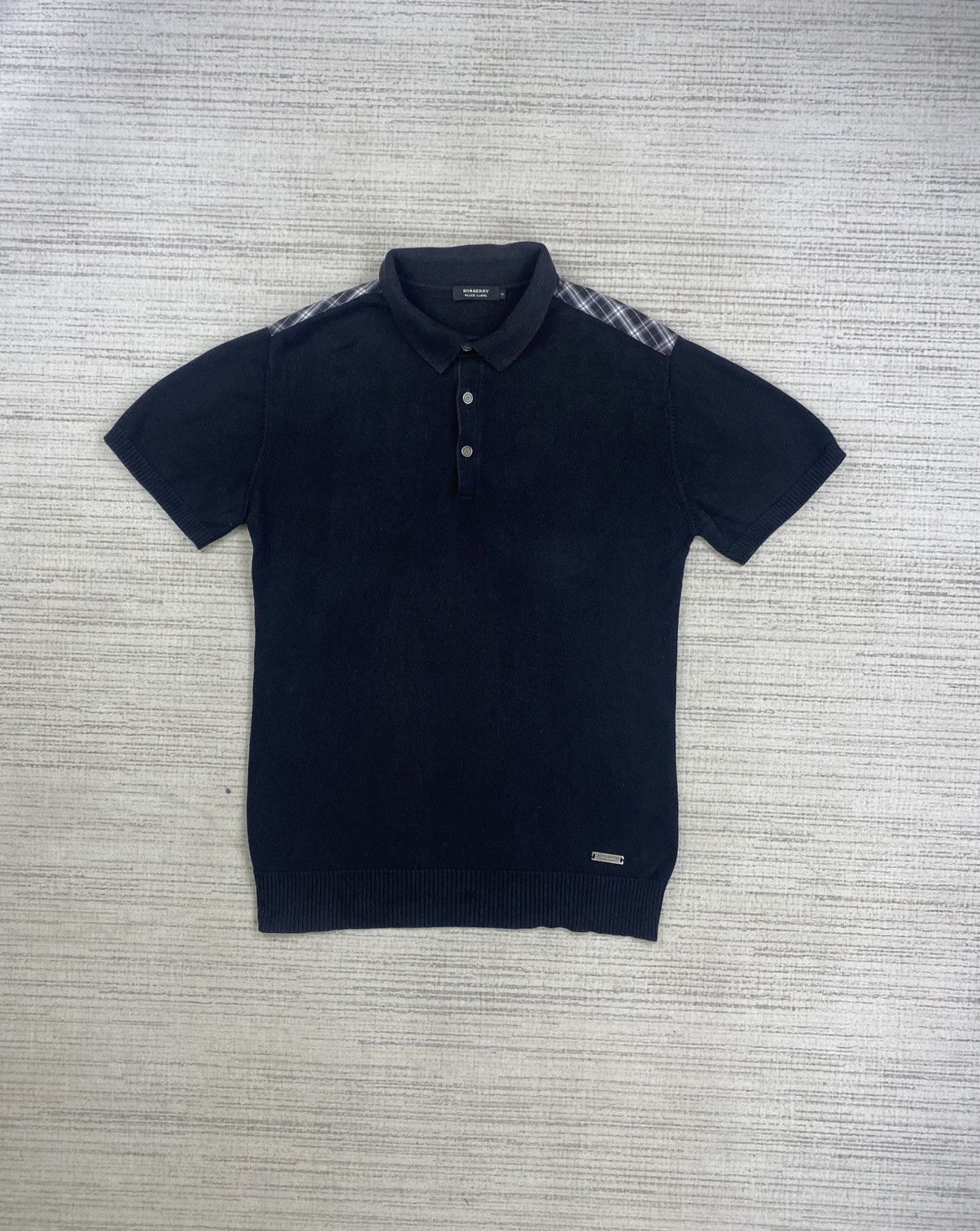 Burberry Burberry Black Label Metal Logo Polos Shirt Size US M / EU 48-50 / 2 - 1 Thumbnail
